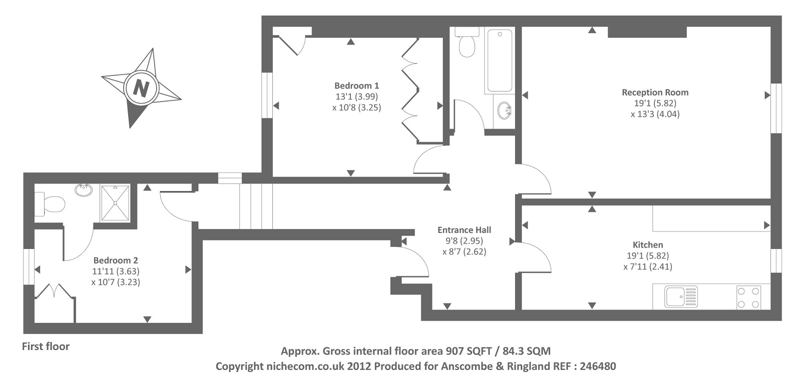 2 Bedrooms Flat to rent in Craven Terrace, Bayswater W2