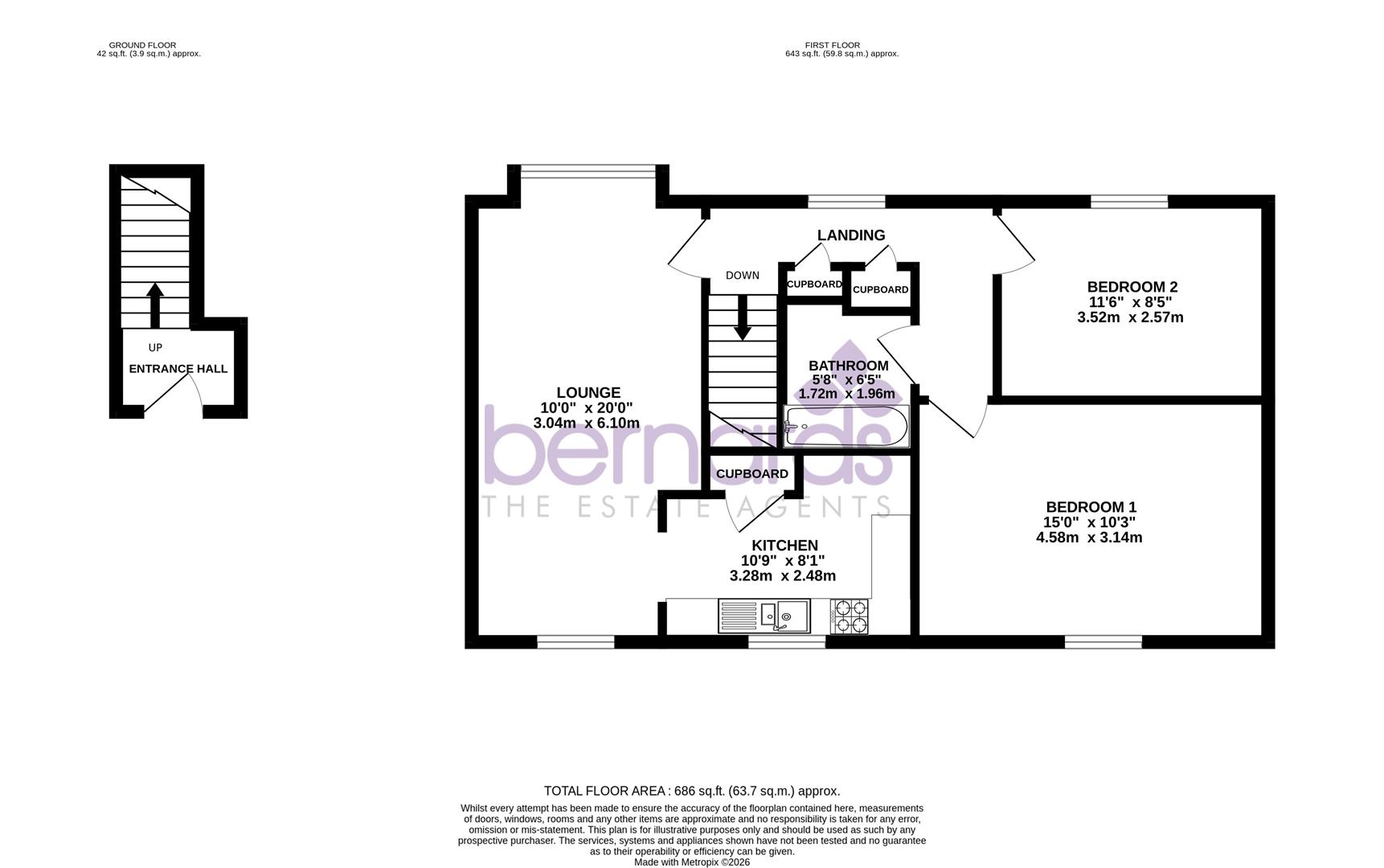 11, Percival Close, Lee-On-The-Solent floorplan