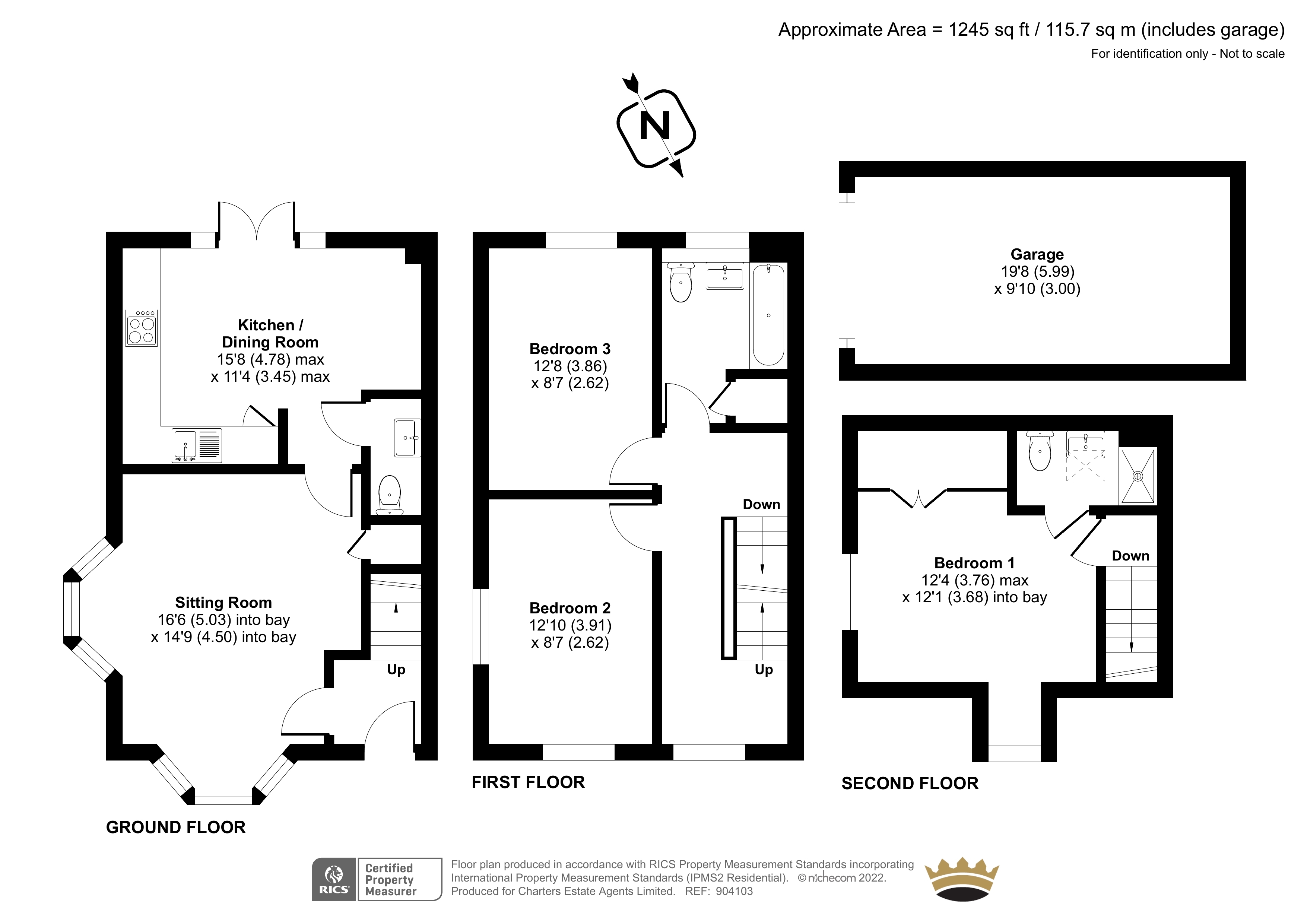 122, Tinning Way, Hampshire floorplan