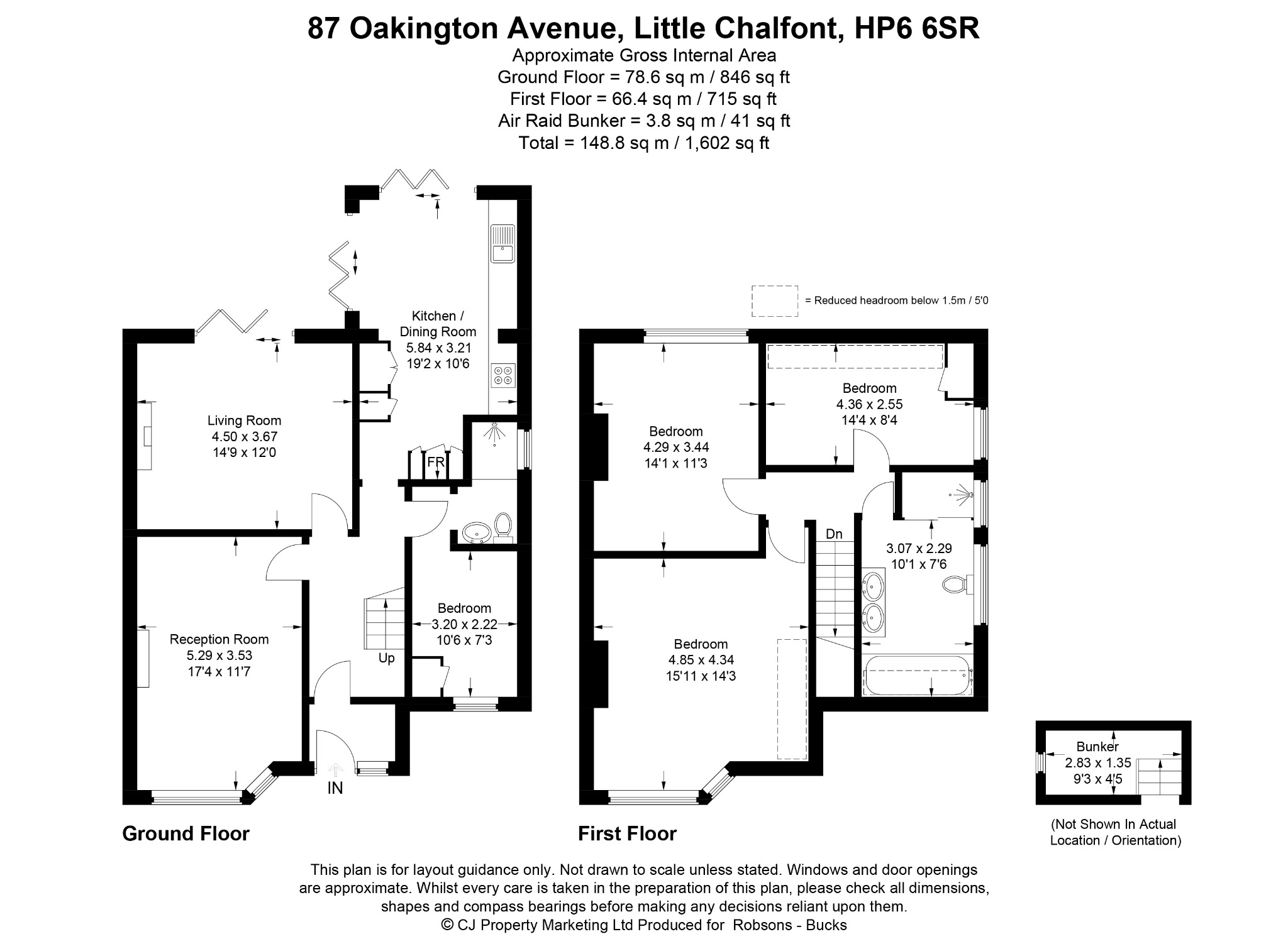 87 Oakington Avenue, Little Chalfont floorplan