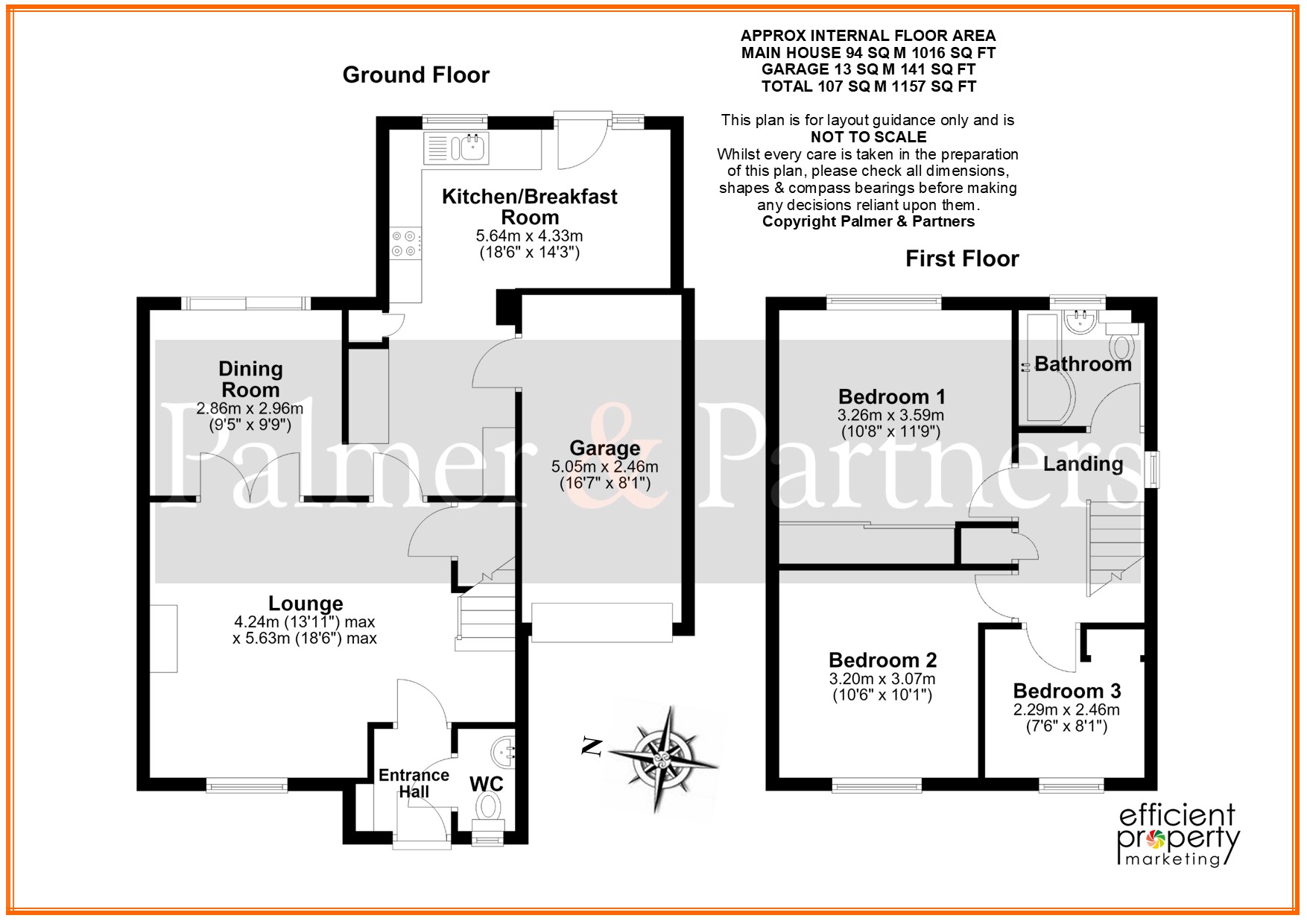 56, Quilp Drive, Essex floorplan