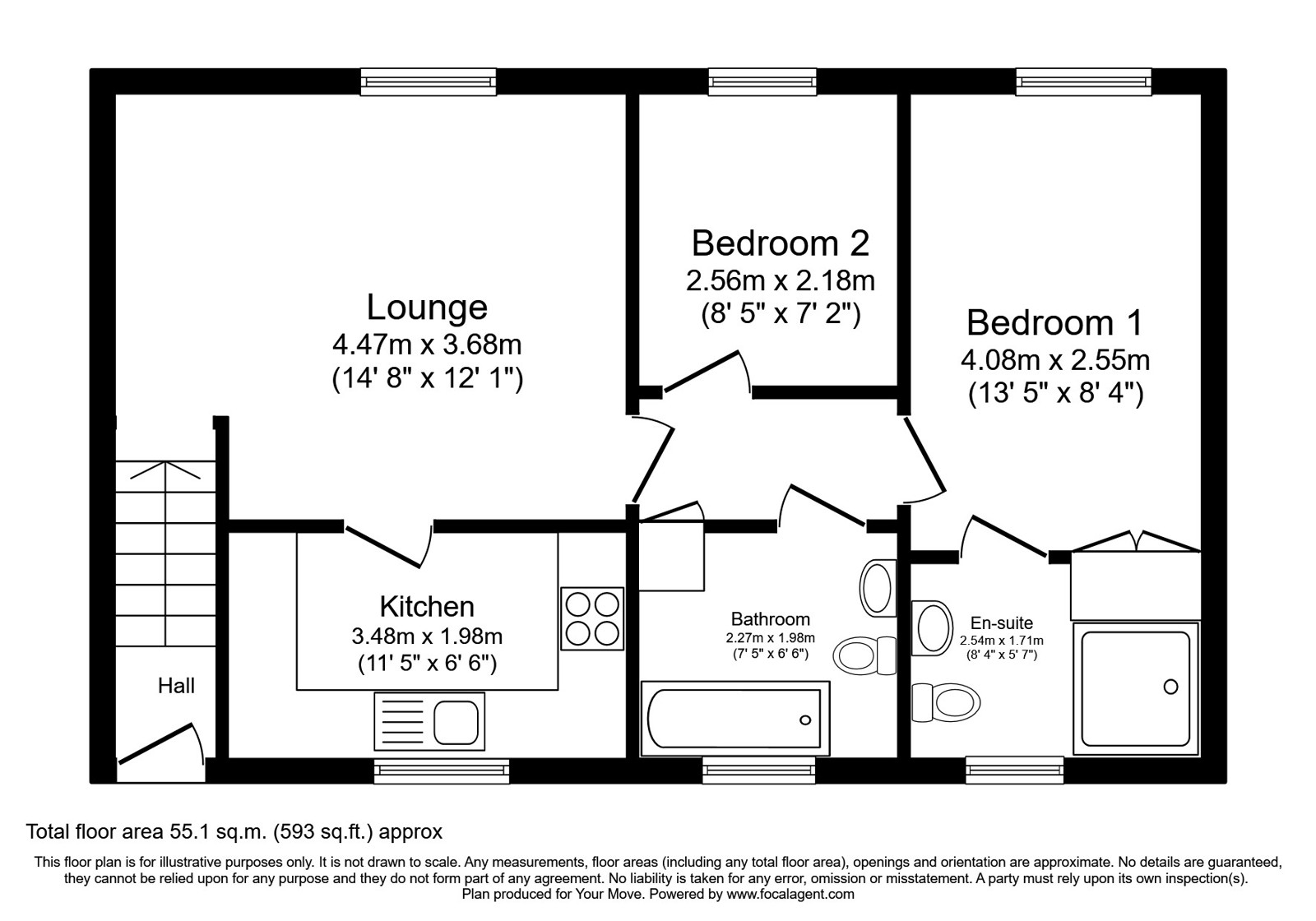 8, Melcombe Close, Kent floorplan