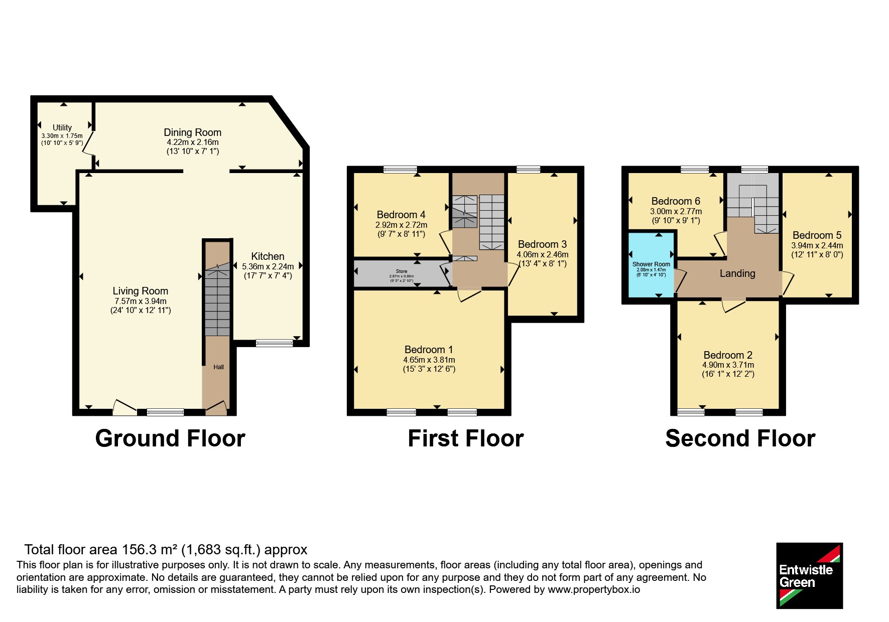 21, Dale Street, Lancashire floorplan