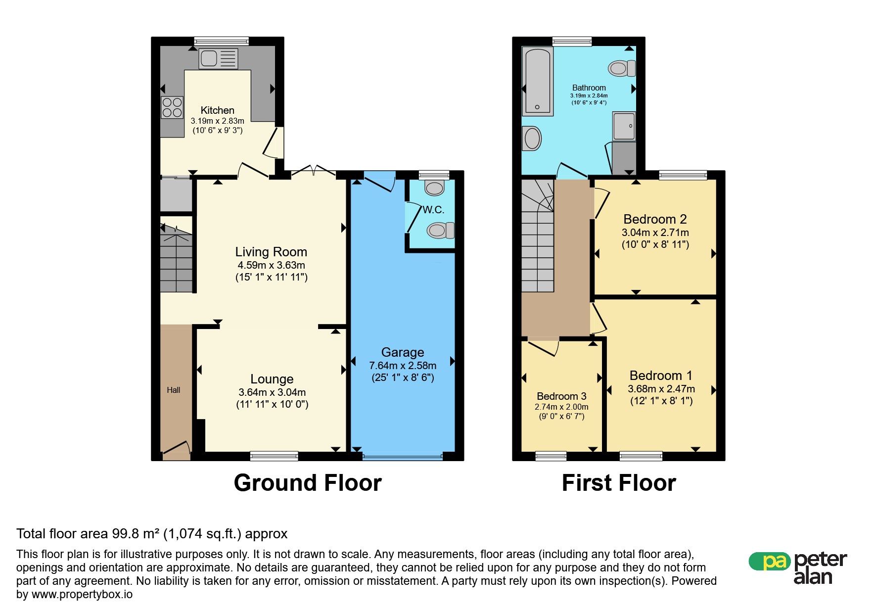 8, Main Road, NEATH floorplan