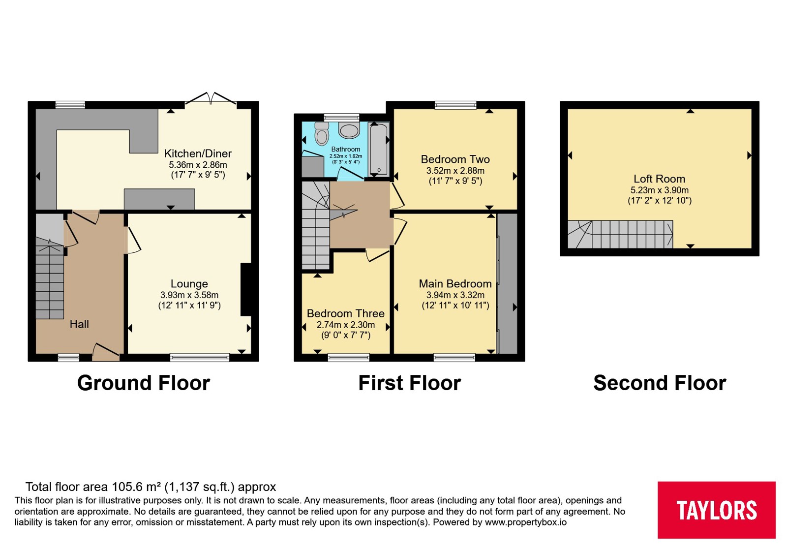 24, The Meads, Bristol floorplan