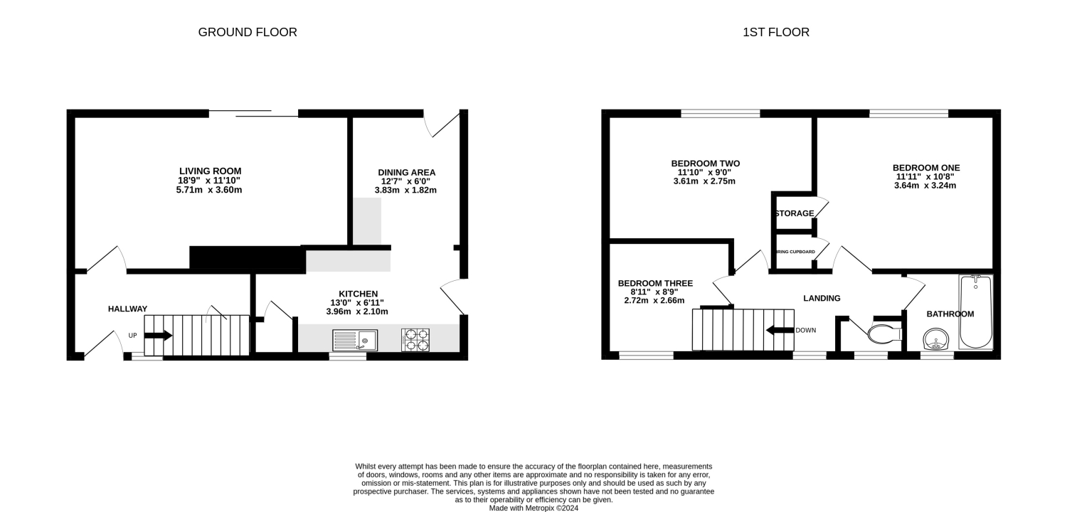 St. Albans Place, Taunton TA2, 3 bedroom end terrace house for sale