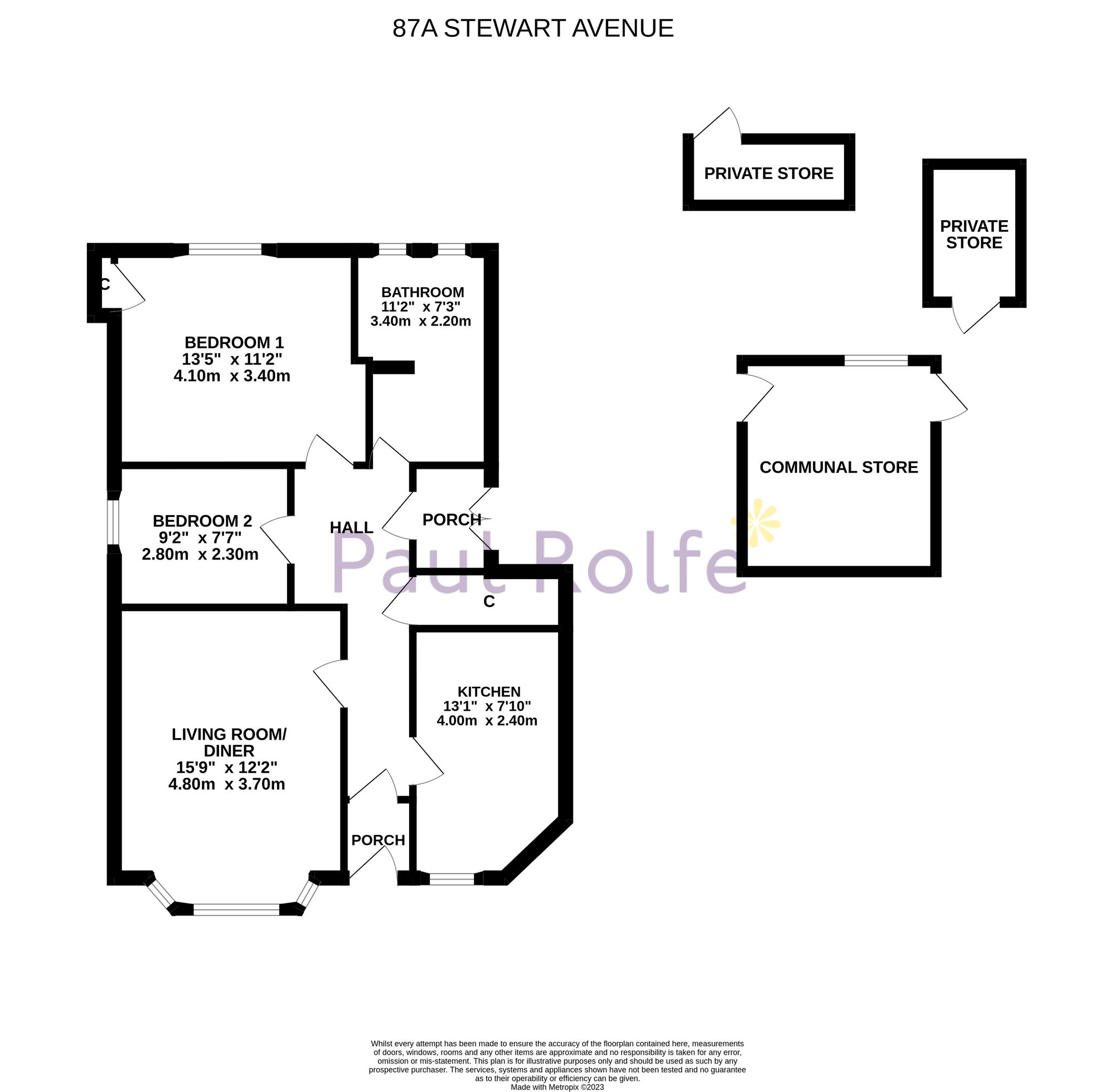 Hartfield, Stewart Avenue, Bo'ness EH51, 2 bedroom flat for sale