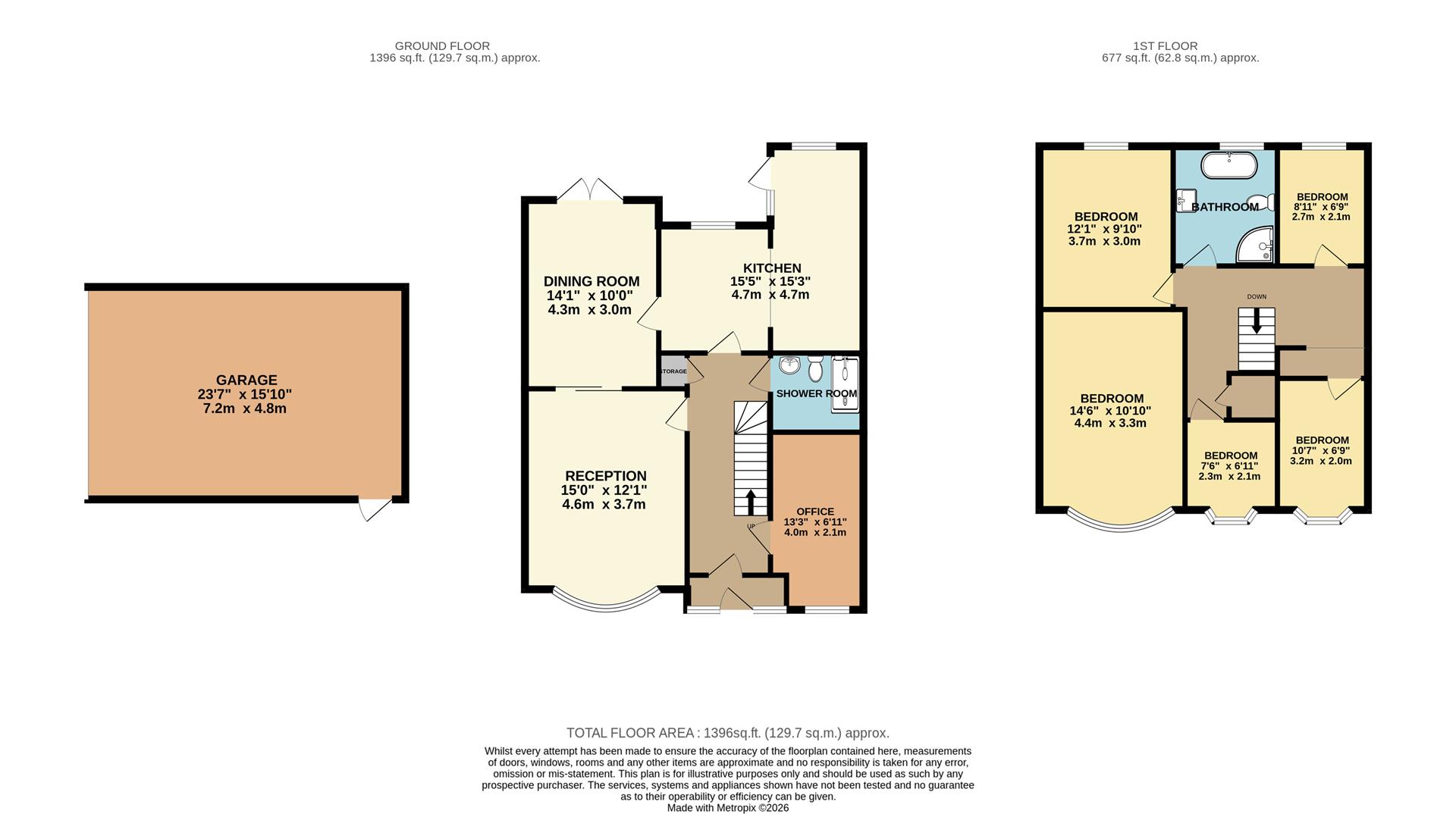 44, Tufton Road, Chingford floorplan