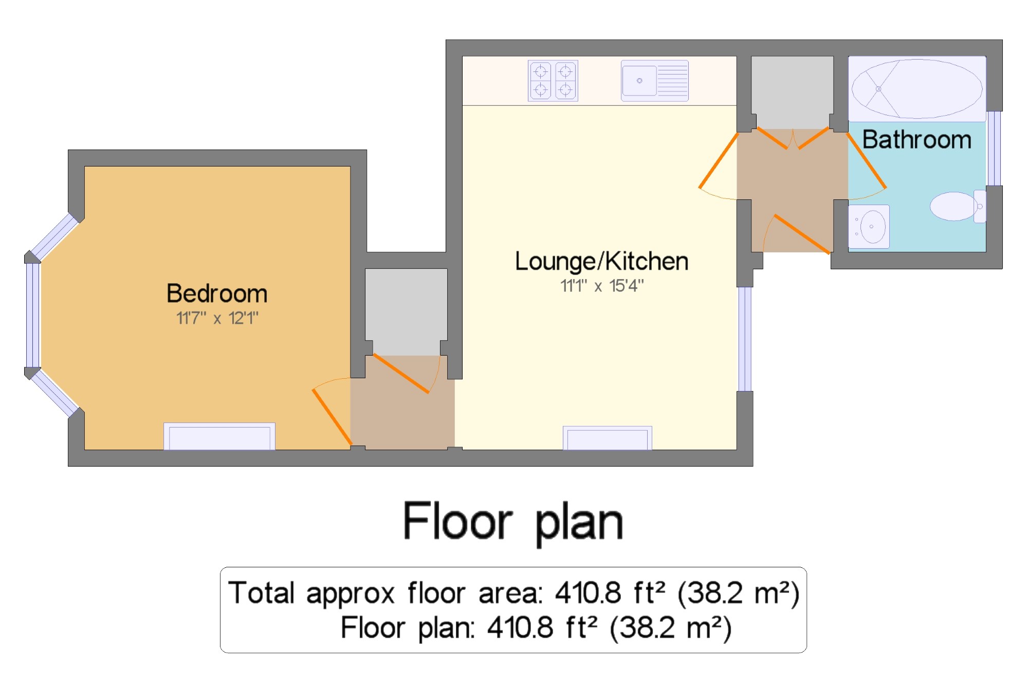 1 Bedrooms Maisonette for sale in Maybury, Woking, Surrey GU21