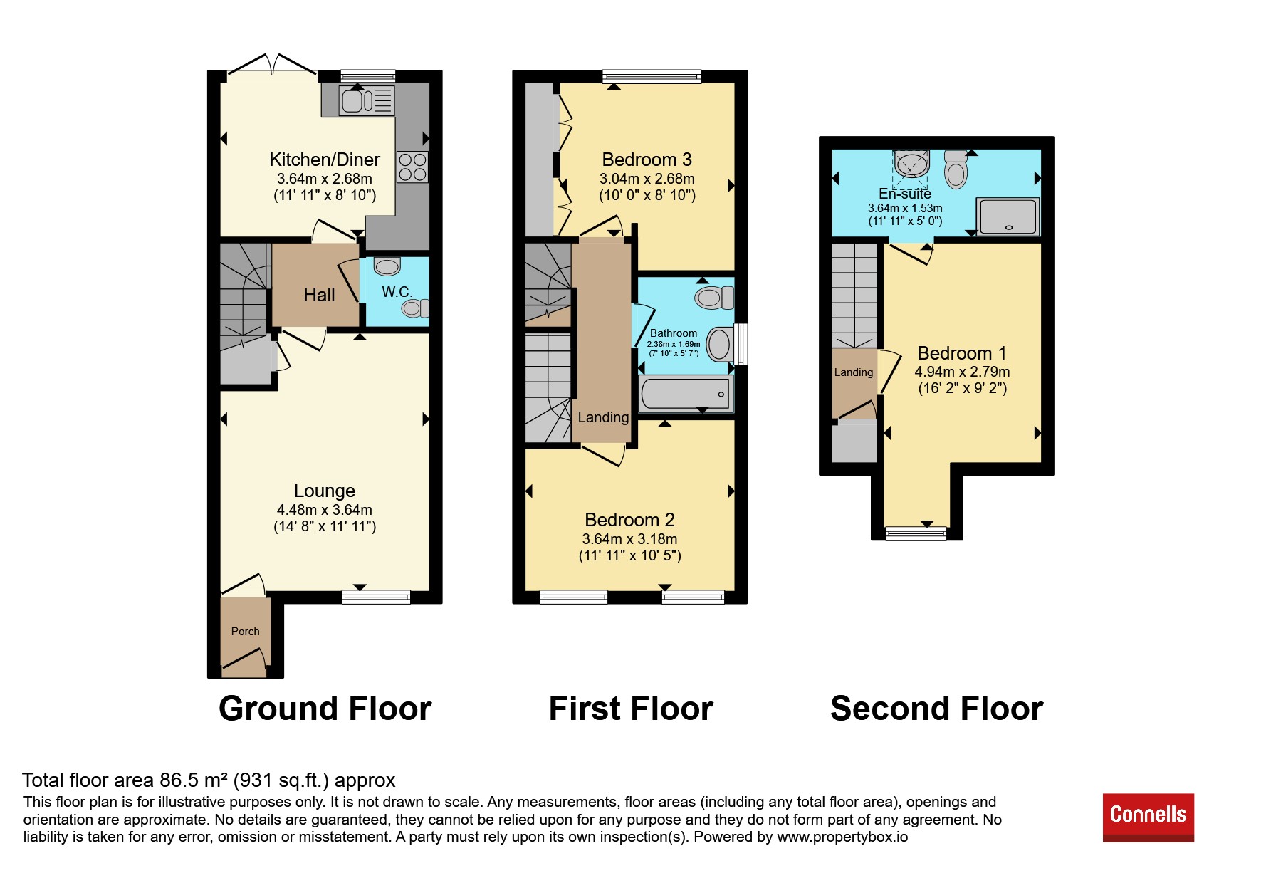 140, Central Boulevard, Canterbury floorplan