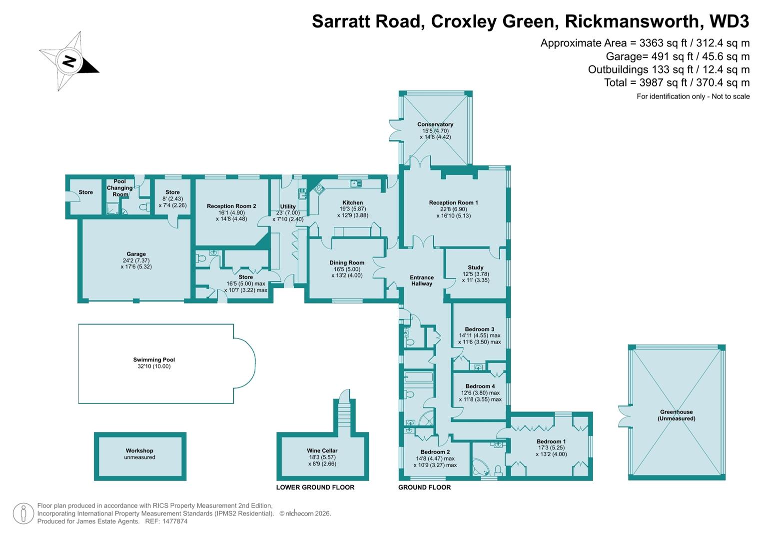 Merlins, Sarratt Road, Rickmansworth floorplan