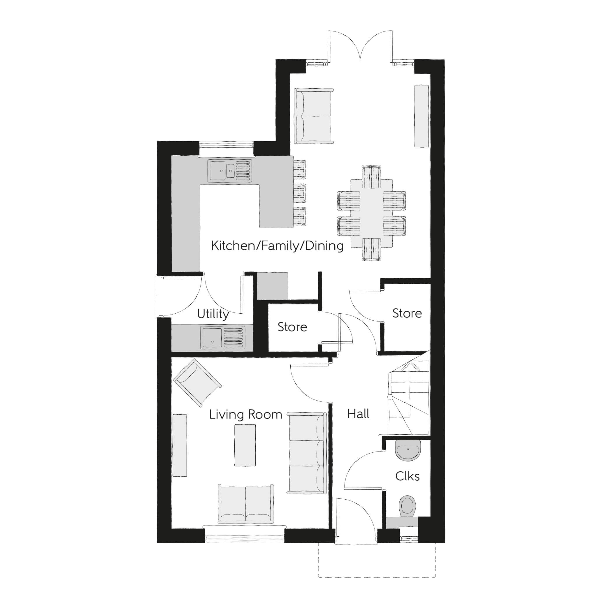 128, Wrawby Road, Brigg floorplan