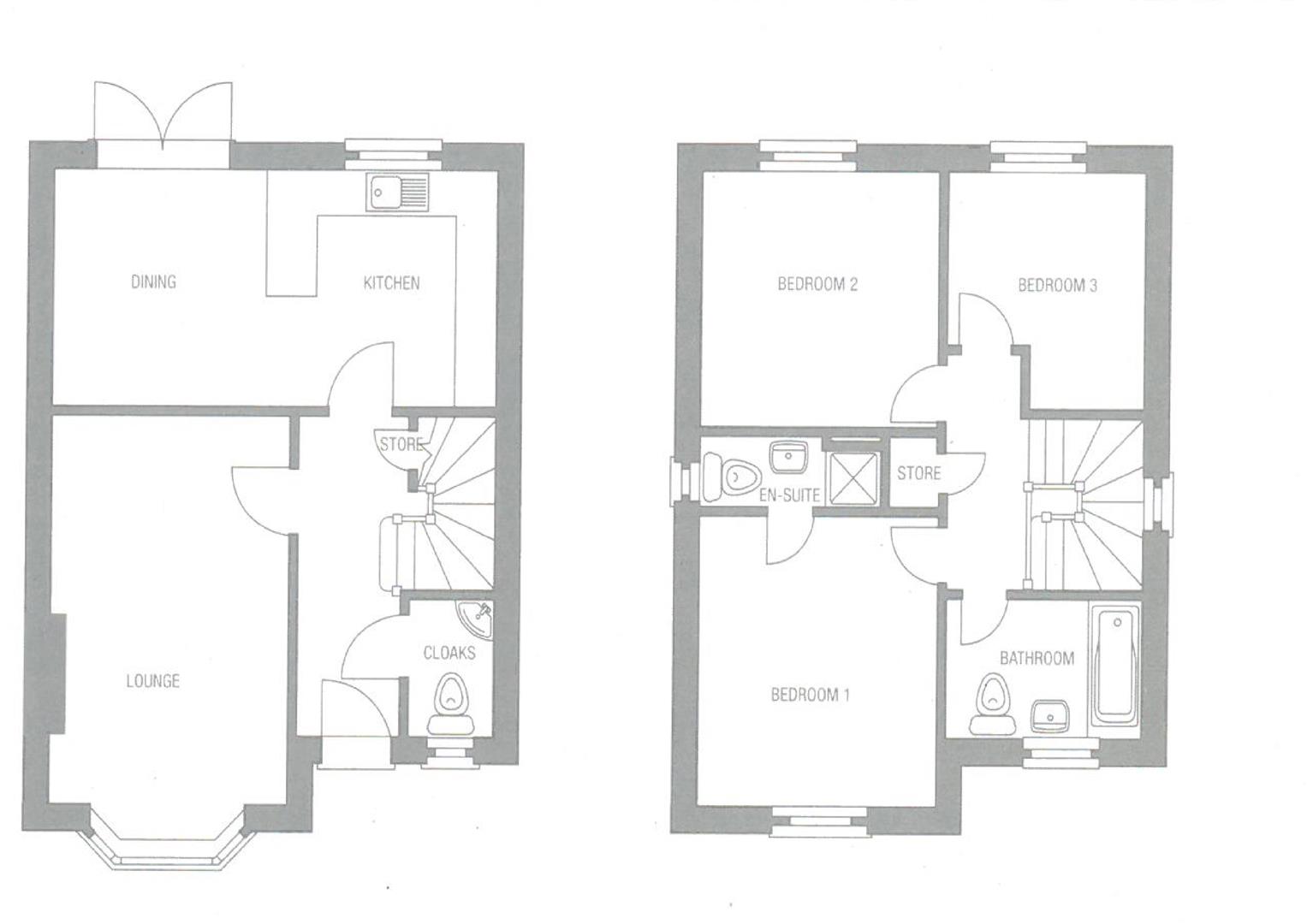 3 Bedrooms Detached house for sale in The Dunham, Houlton, Rugby CV21