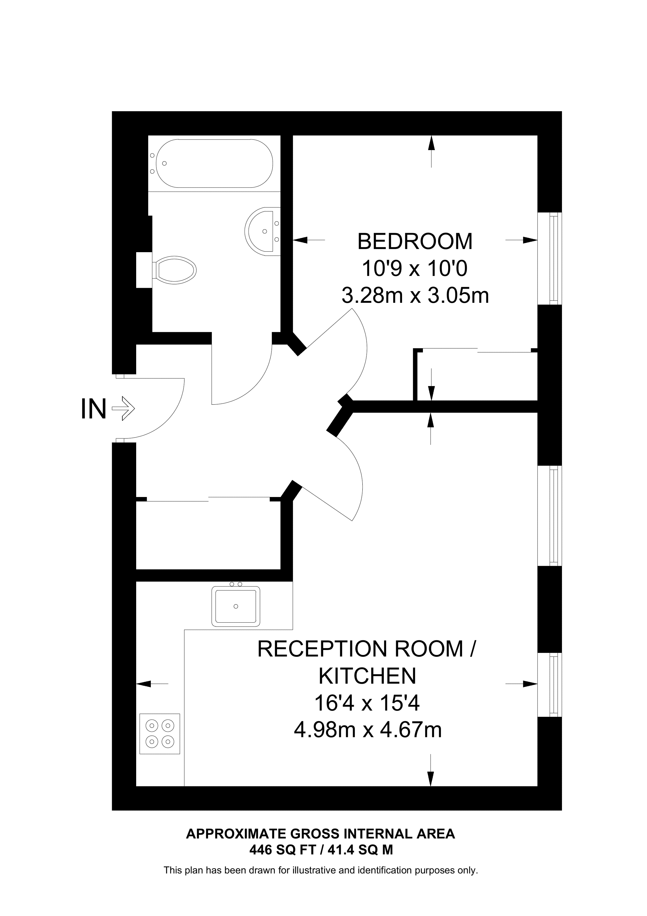 Bromyard House, East Acton floorplan
