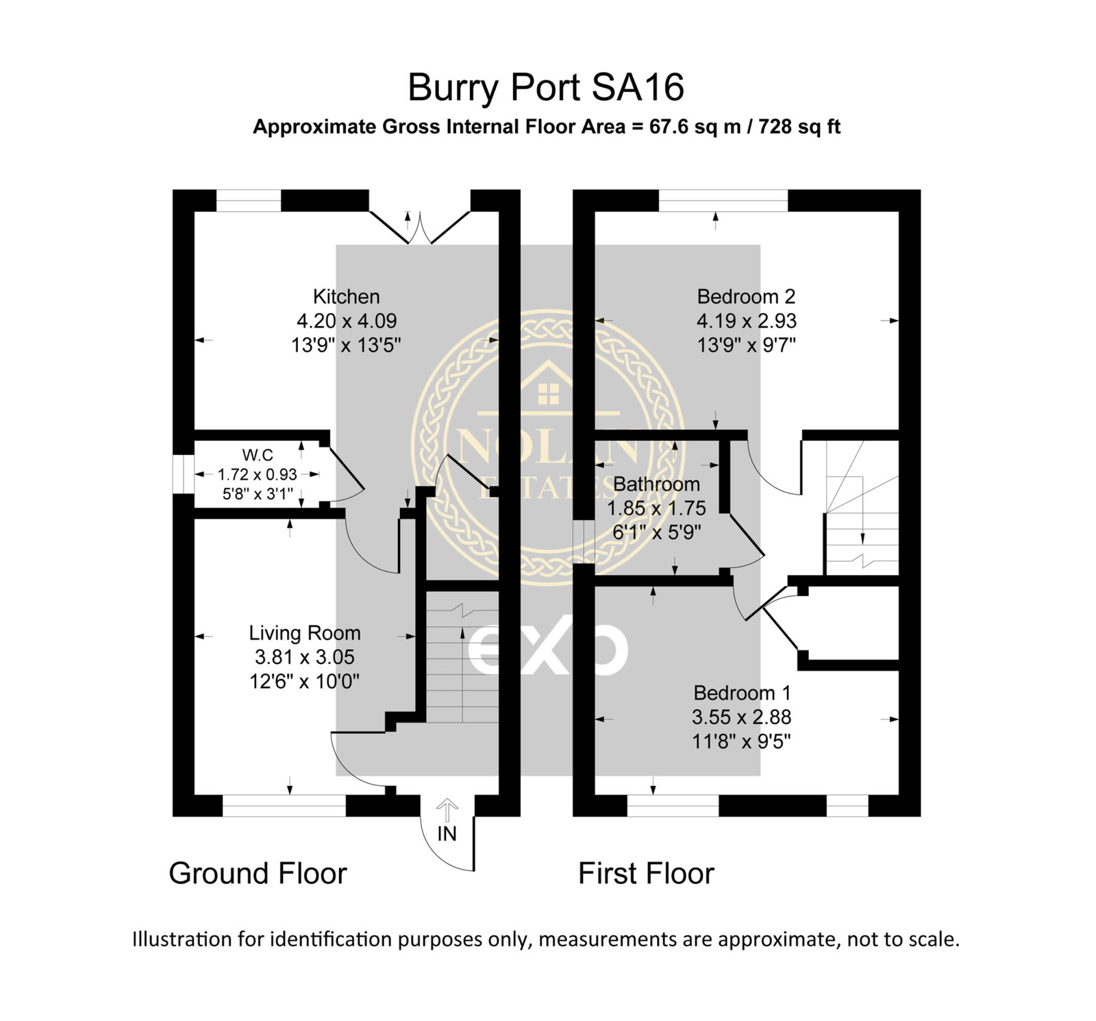 83, Maes Gwdig, Burry Port floorplan