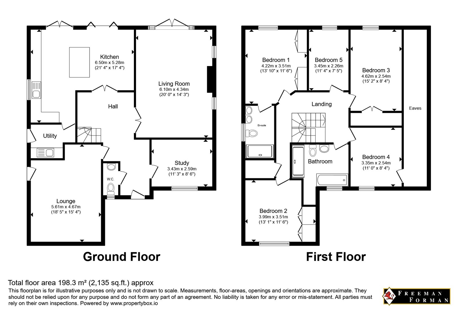 6, Broad Oak, Uckfield floorplan