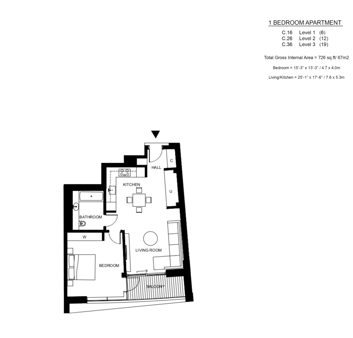 Tower, Chelsea Harbour , London floorplan