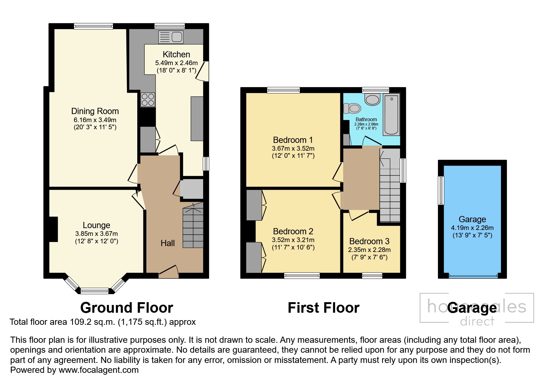153, Grantham Road, Lincoln floorplan