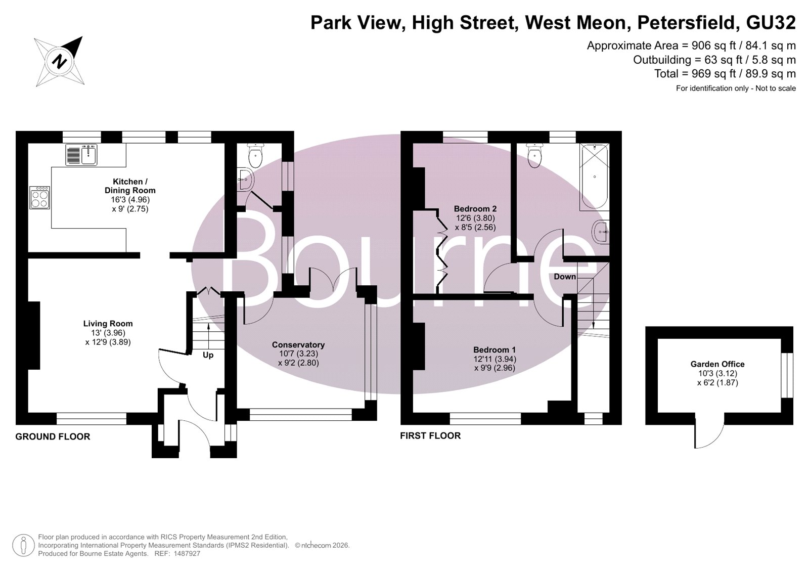 4 Park View,, High Street, Petersfield floorplan