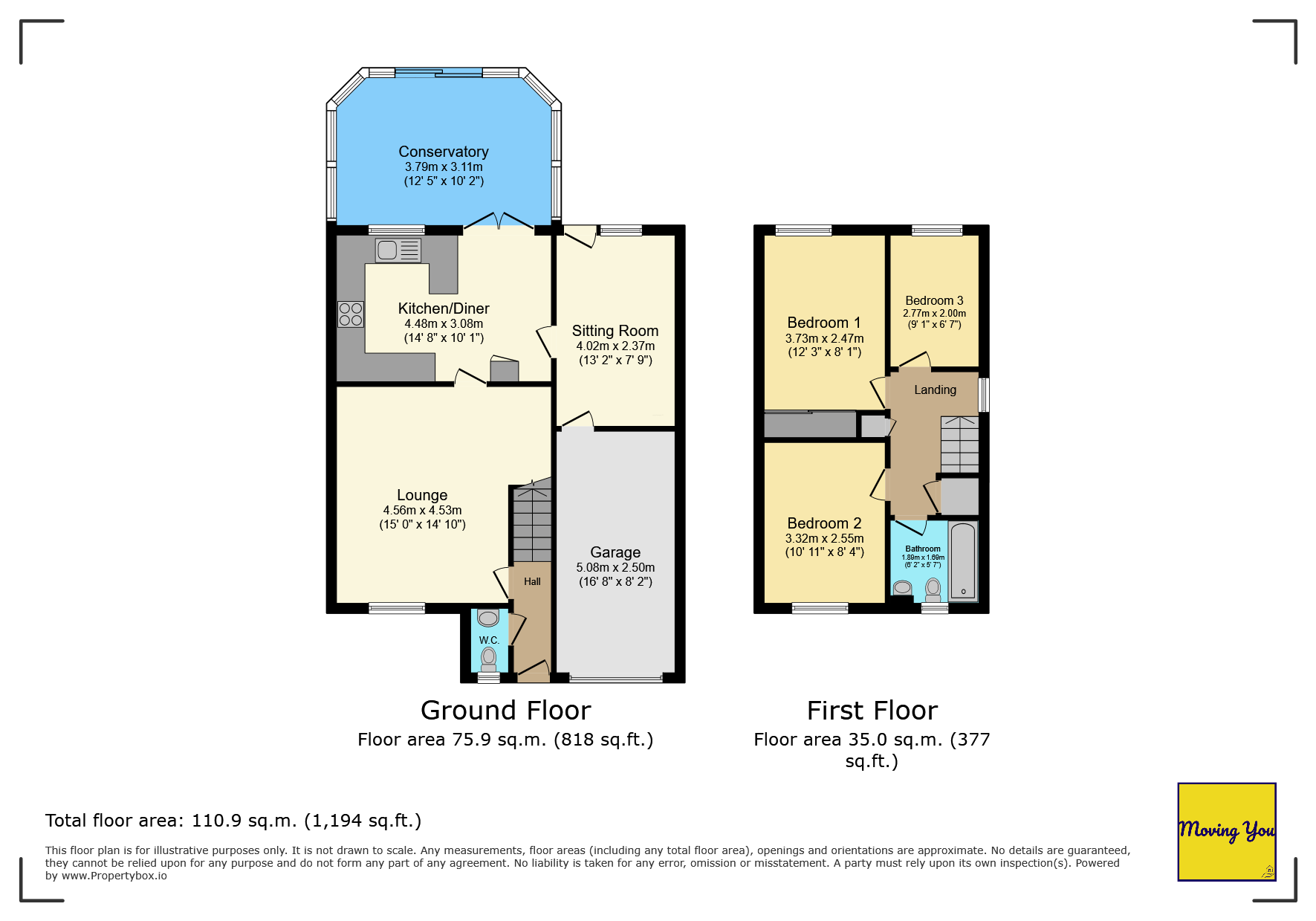 20 Clos Celyn, Swansea floorplan