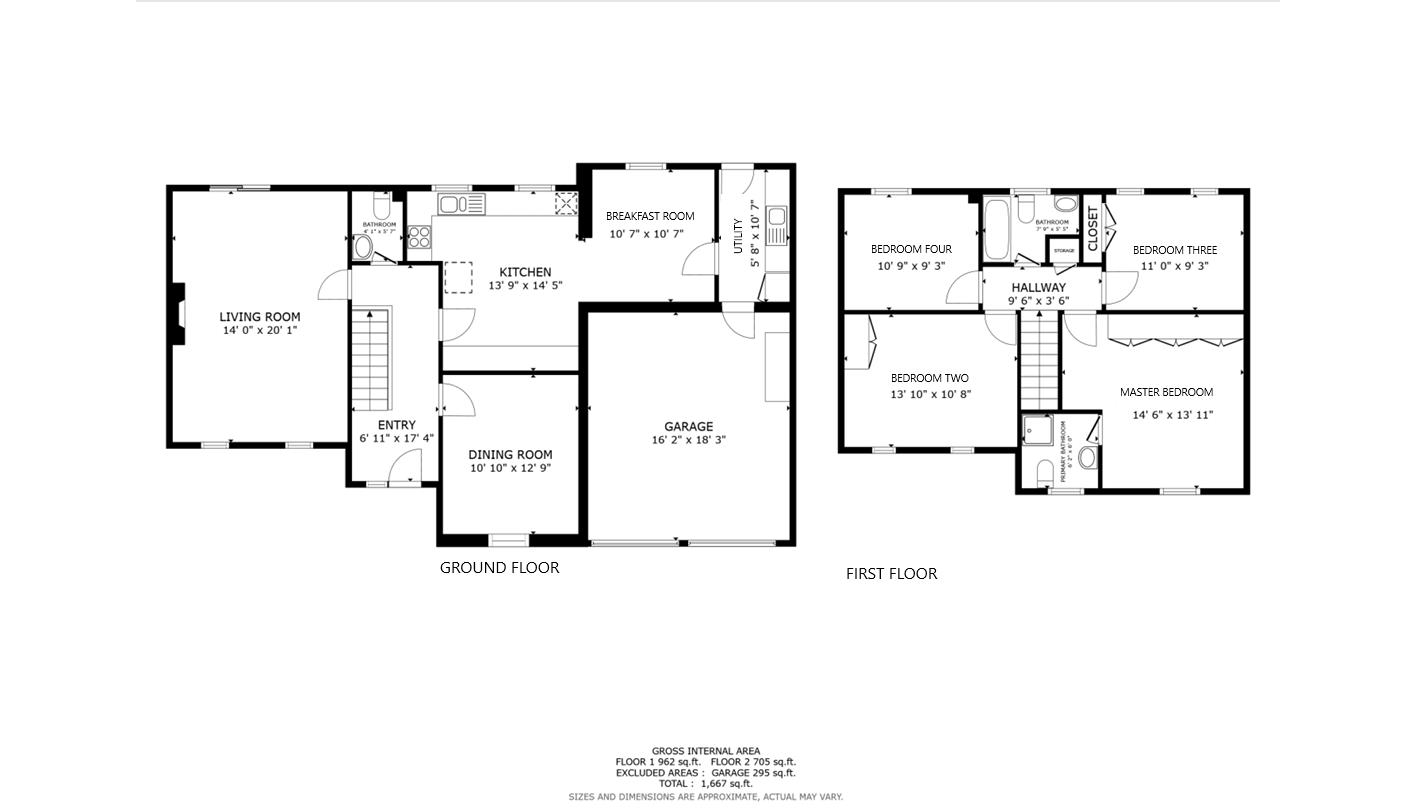 16, St. Annes Court, Pontyclun floorplan