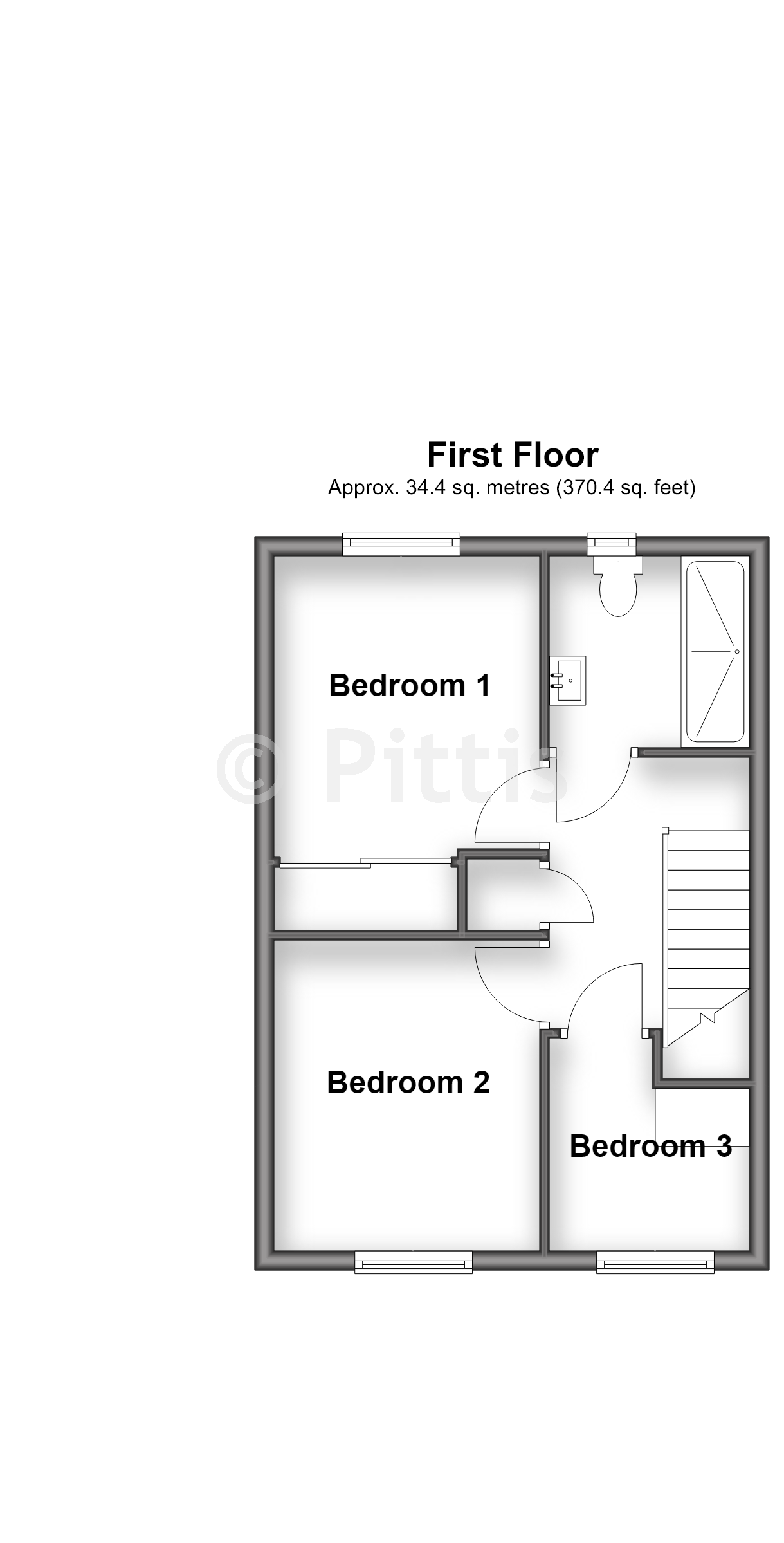 16, The Willows, Newport floorplan