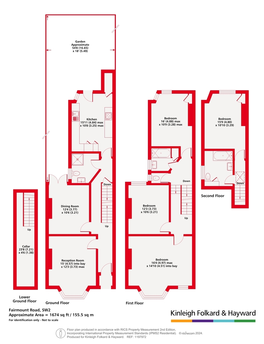 26, Fairmount Road, London floorplan