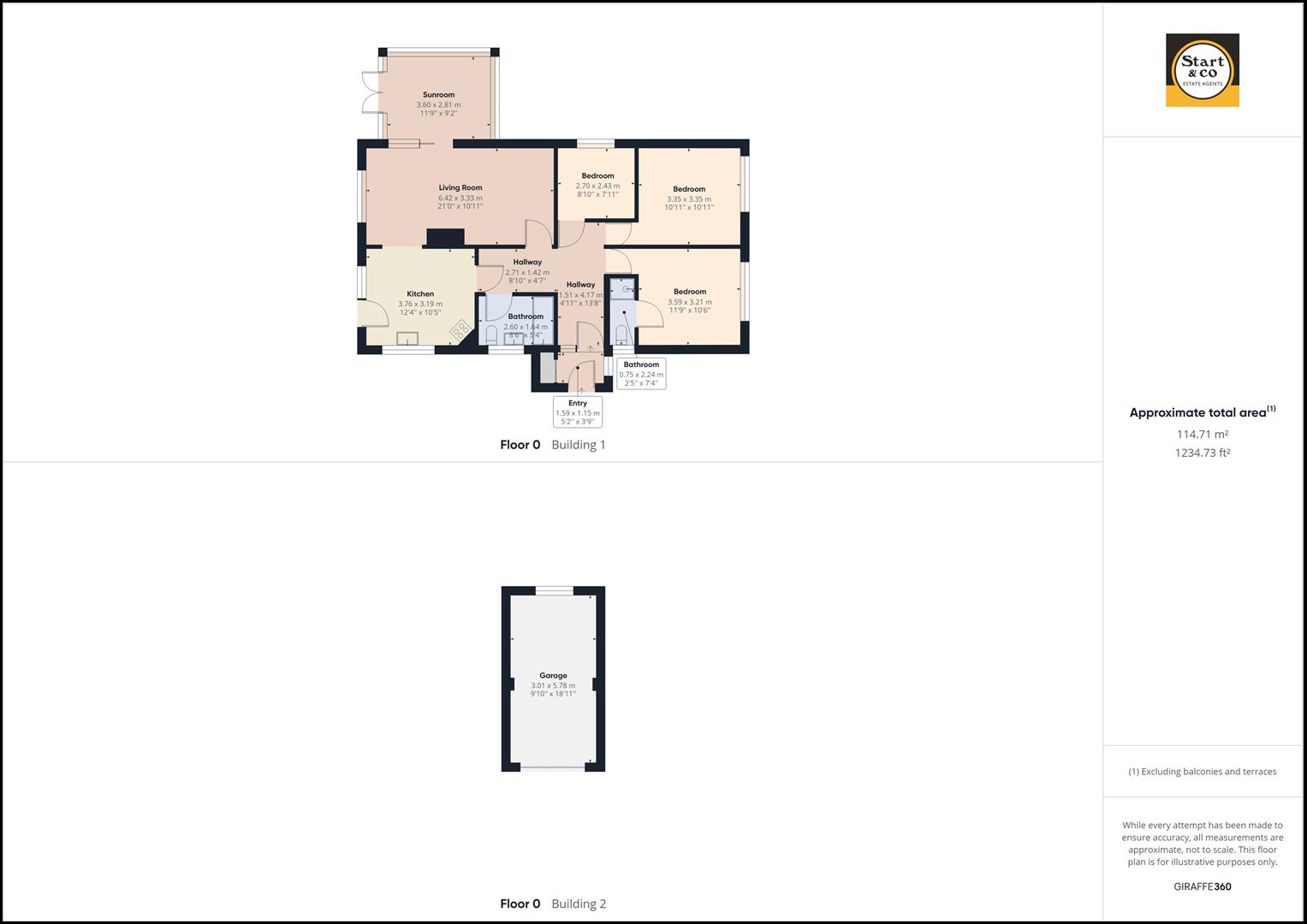 Ellenglaze Meadow, Cubert, Newquay TR8, 3 bedroom detached bungalow for