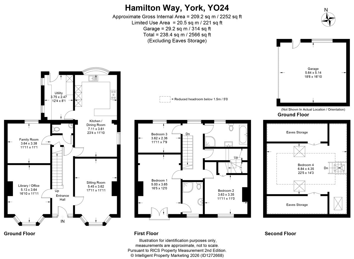 21, Hamilton Way, North Yorkshire floorplan