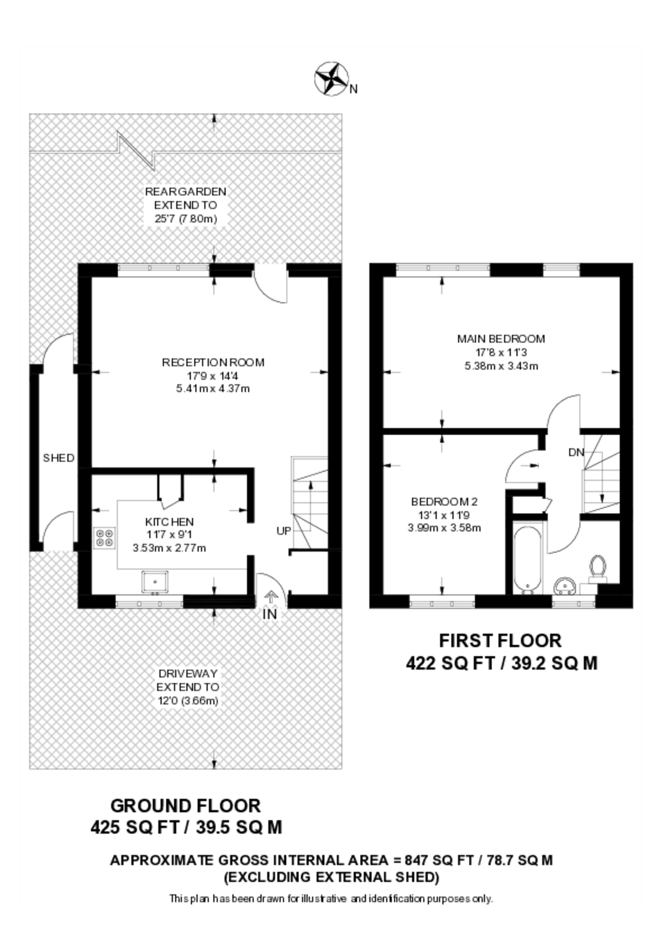 Rokeby Street, Stratford floorplan