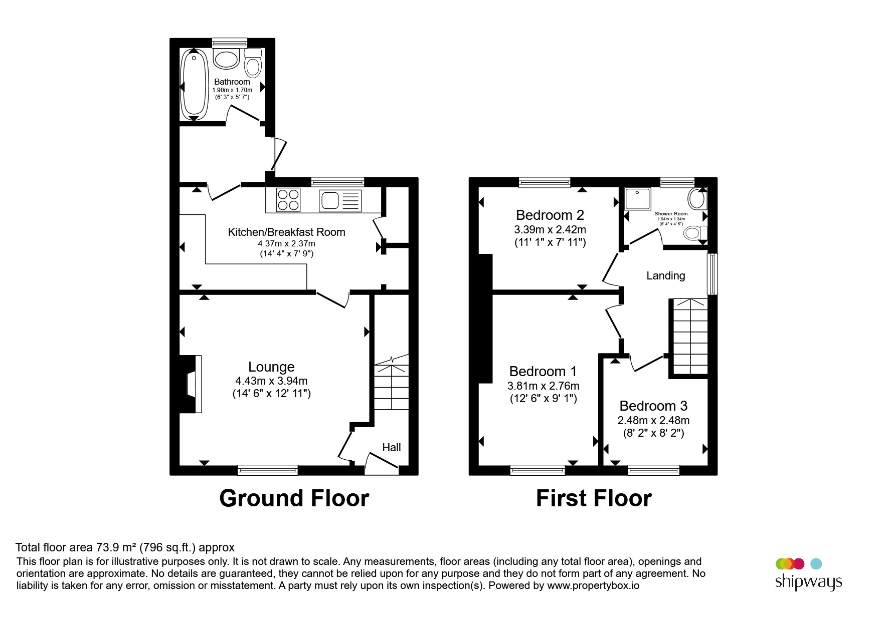 Pope Street, RUGBY floorplan