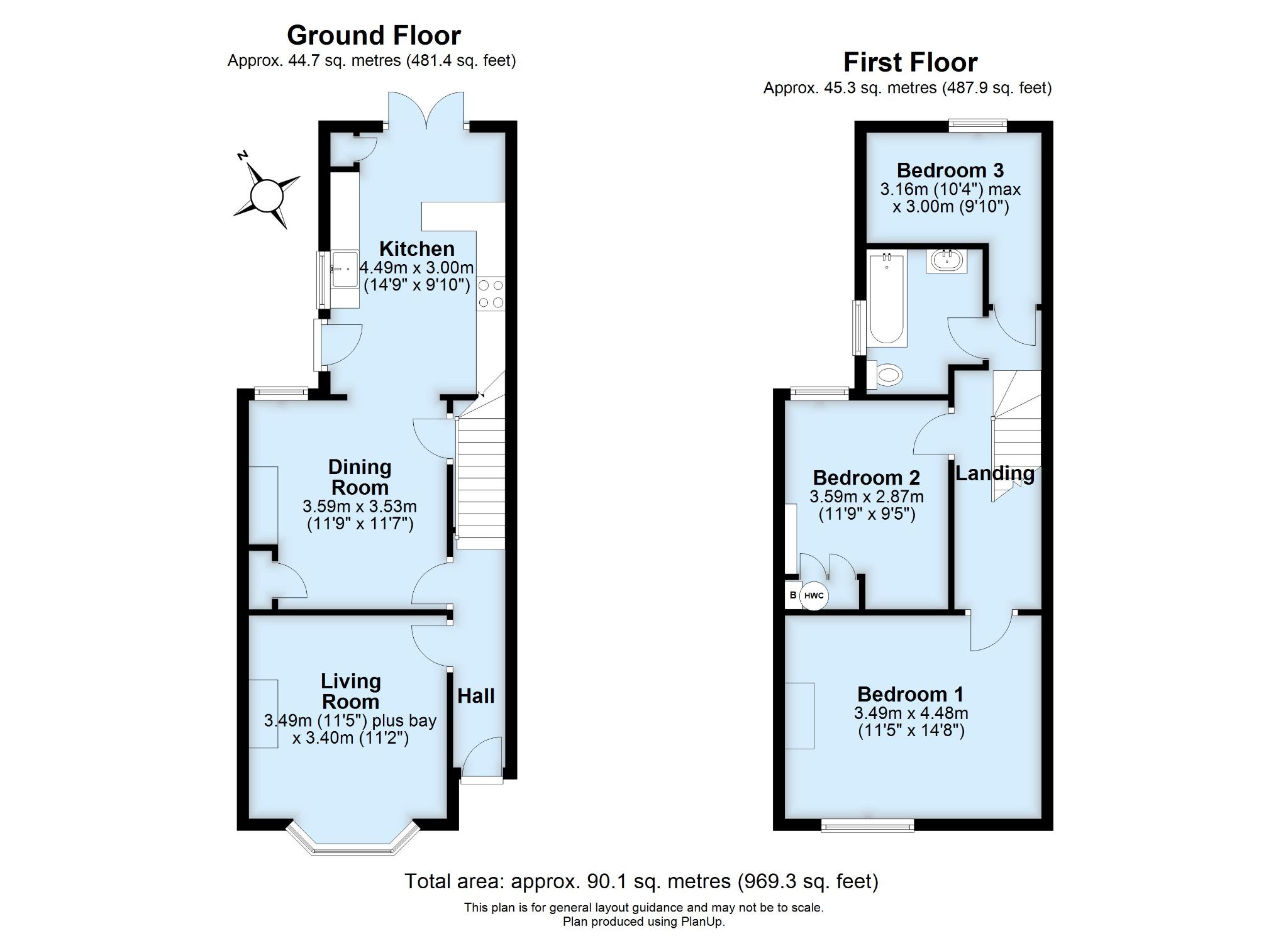 60 Bradbourne Road, Sevenoaks floorplan