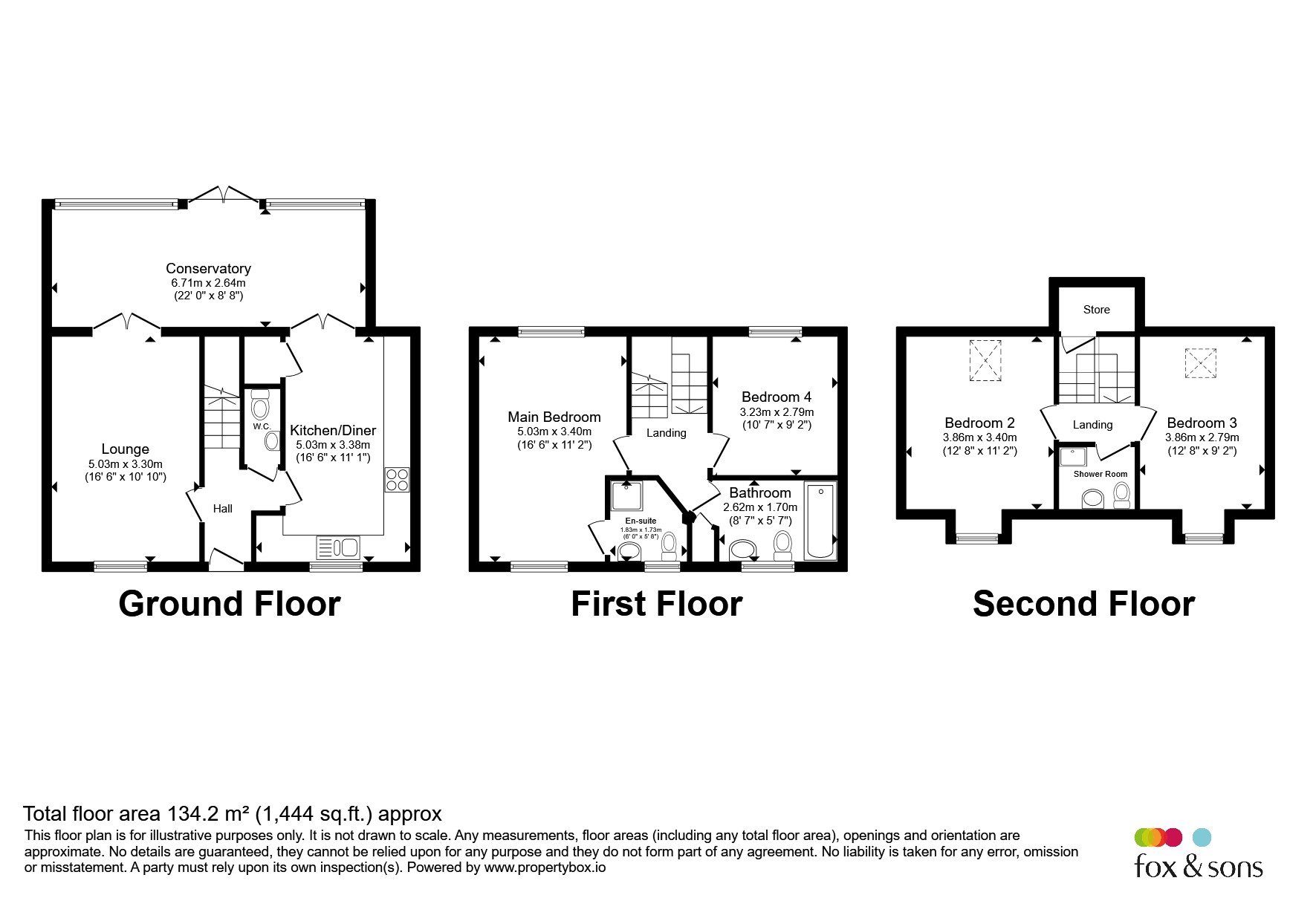 8, Flax Meadow Lane, Axminster floorplan