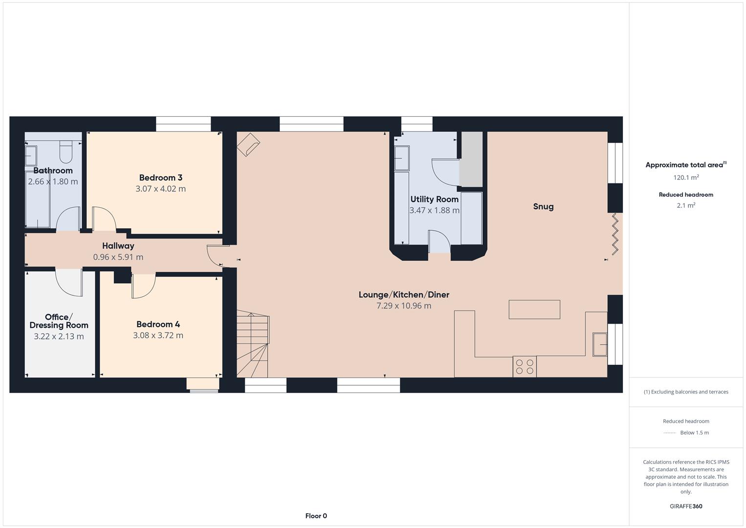 Mews House, Northfield Road, Ilfracombe floorplan