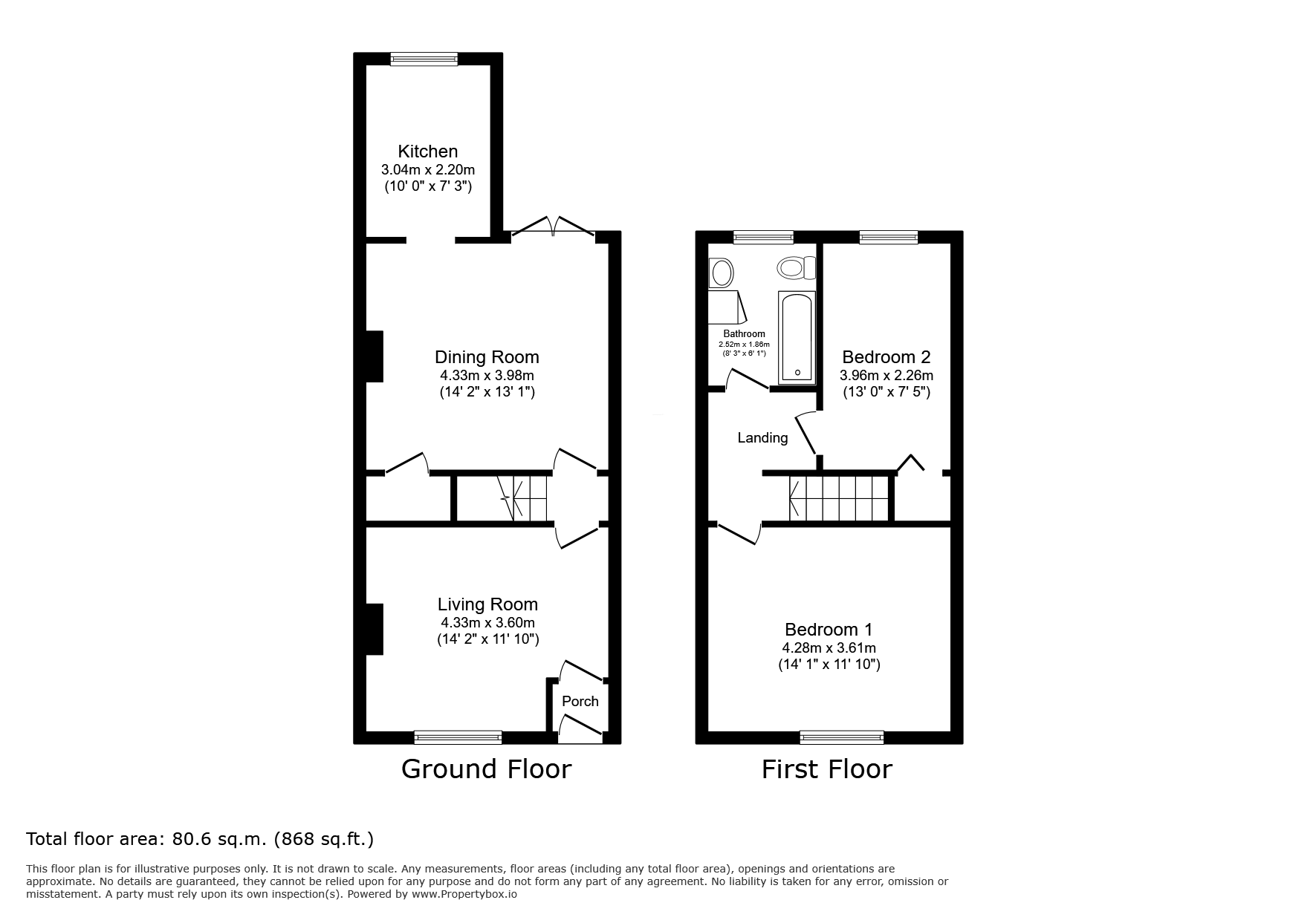 106, Victoria Street, Pontefract floorplan