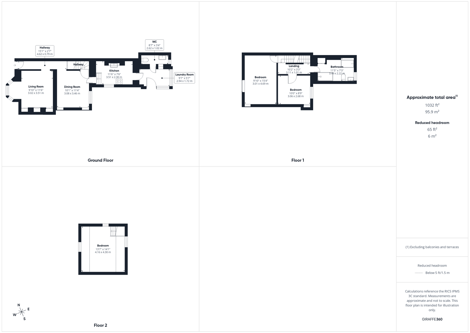 99, Coach Road, Whitby floorplan