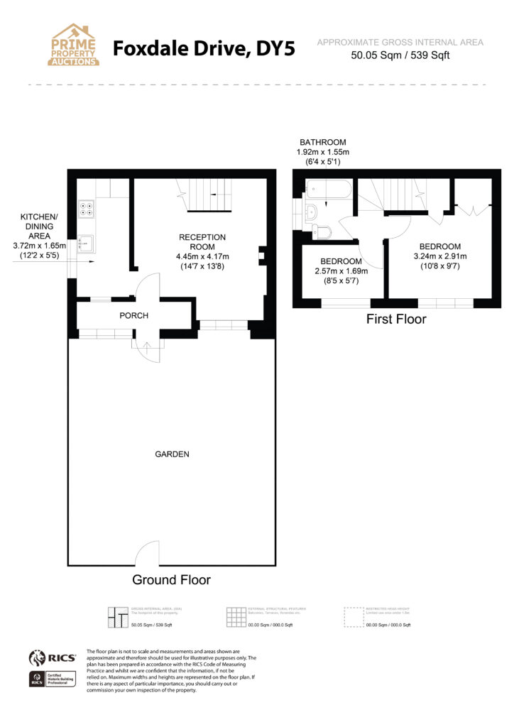 213, Foxdale Drive, Brierley Hill floorplan