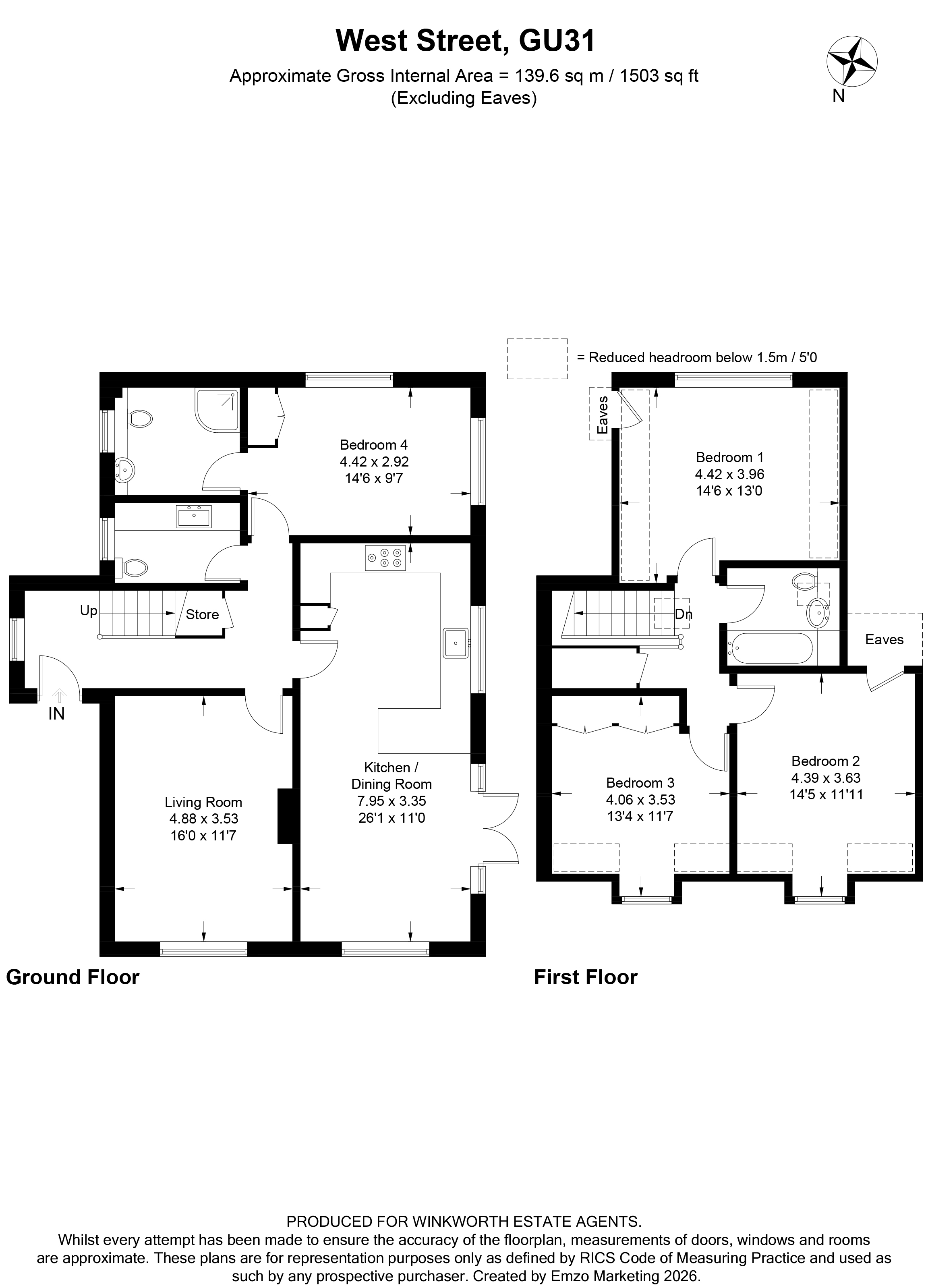 Little Croft,, West Street, Petersfield floorplan