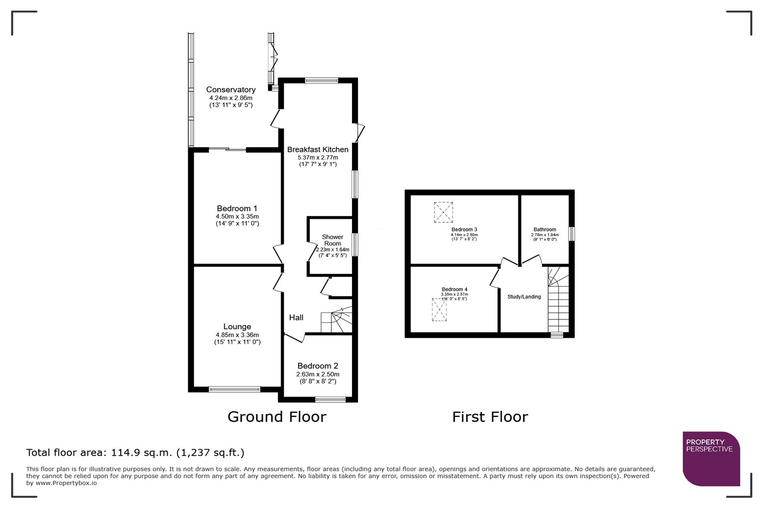 37, Copeland Road, Kirkby-In-Ashfield, Nottingham floorplan