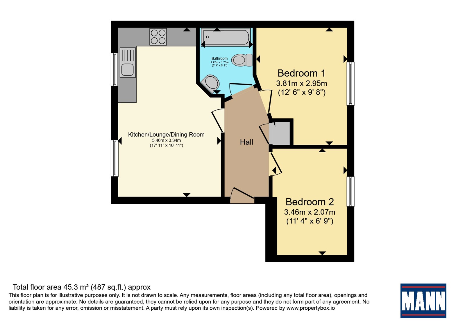 16 Kings Mews,, Crow Lane, Rochester floorplan