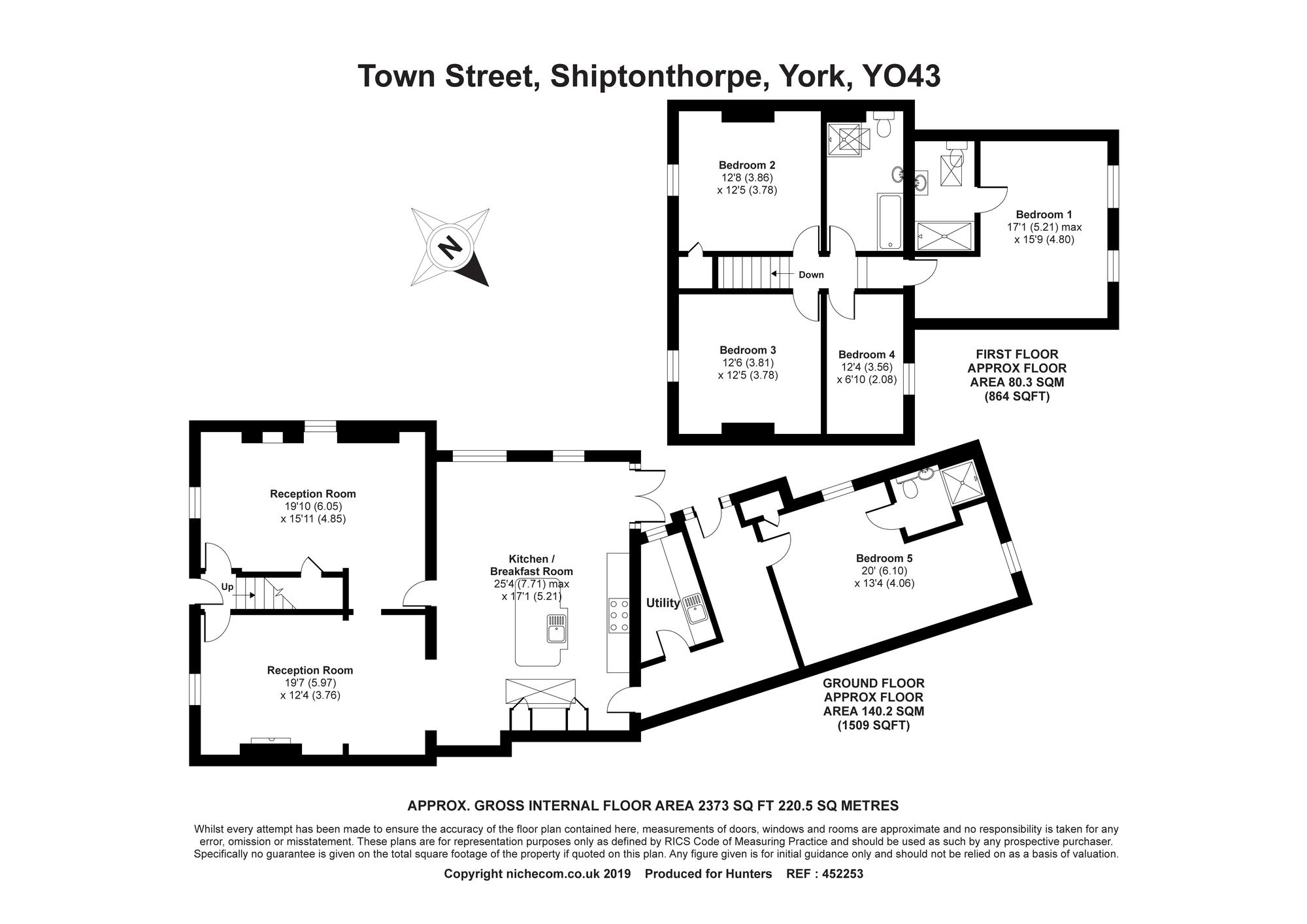 5 Bedrooms Semi-detached house for sale in Town Street, Shiptonthorpe, York YO43