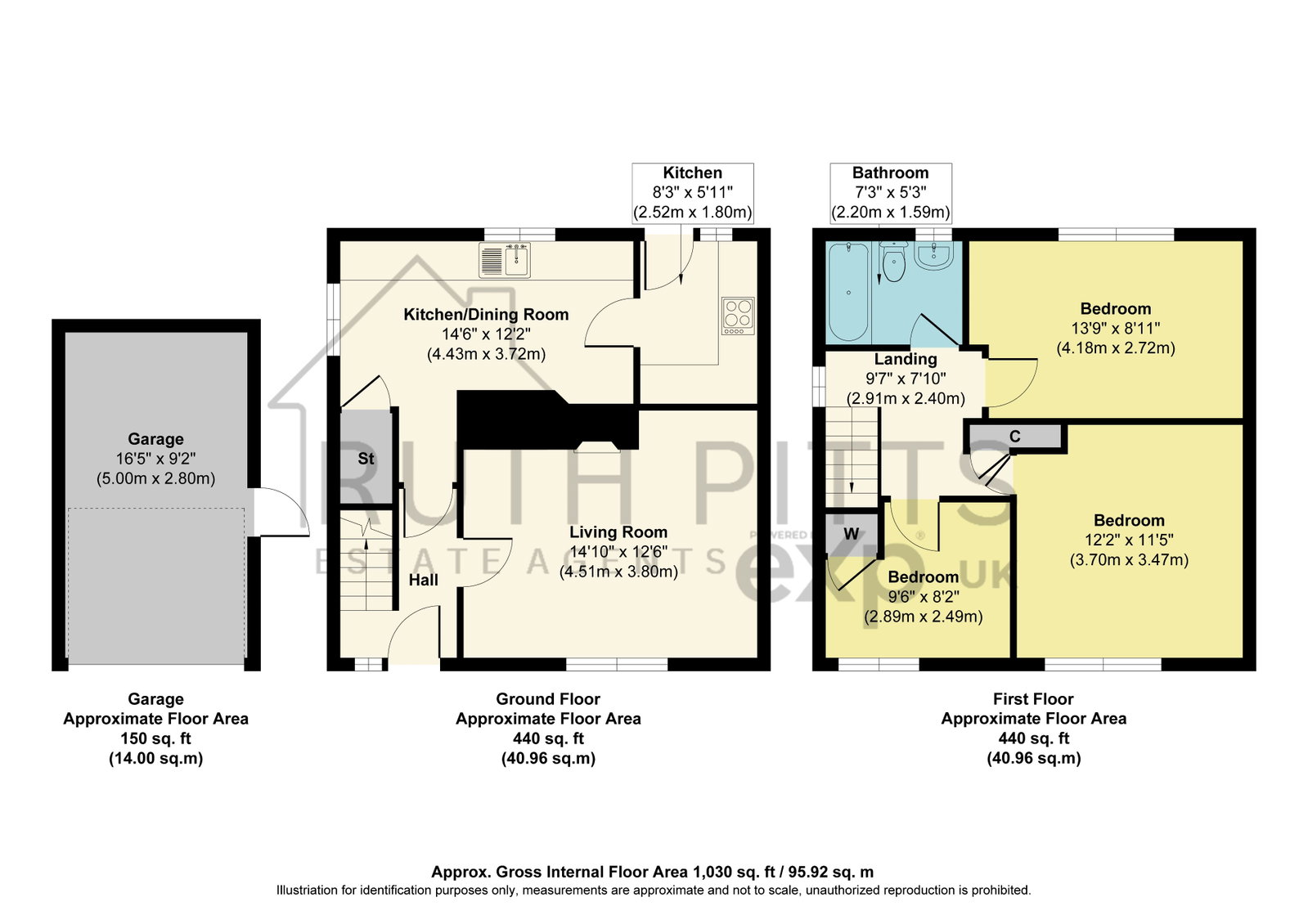 64, Thorntree Avenue, Wakefield floorplan