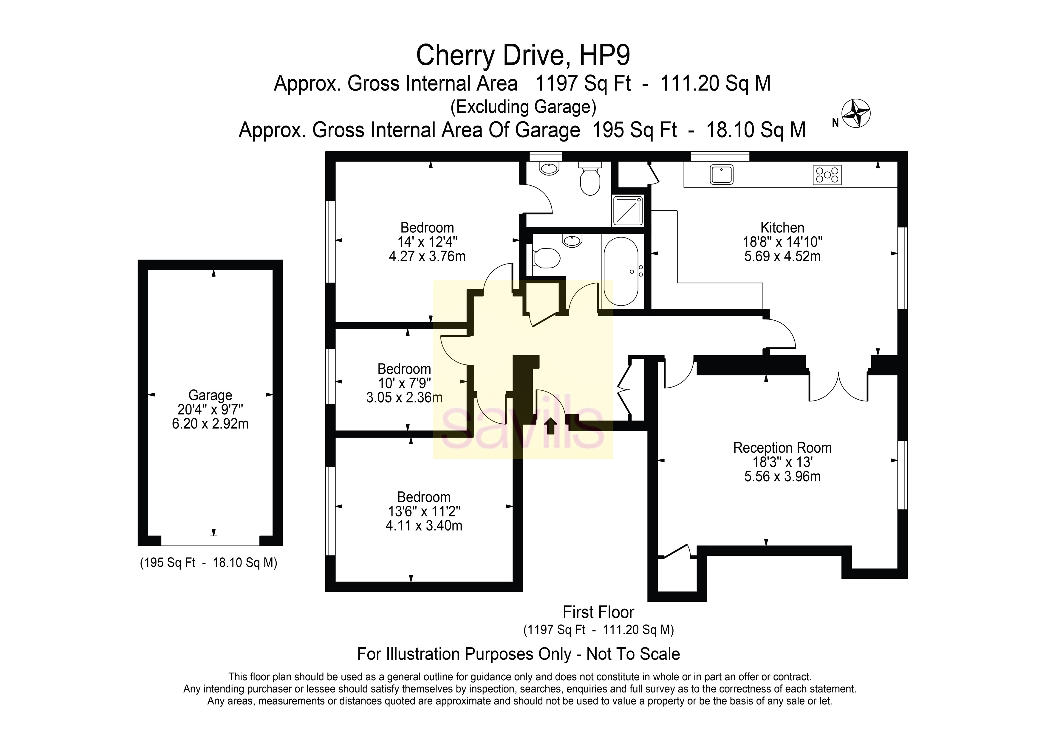 Gomms Wood House, Beaconsfield floorplan