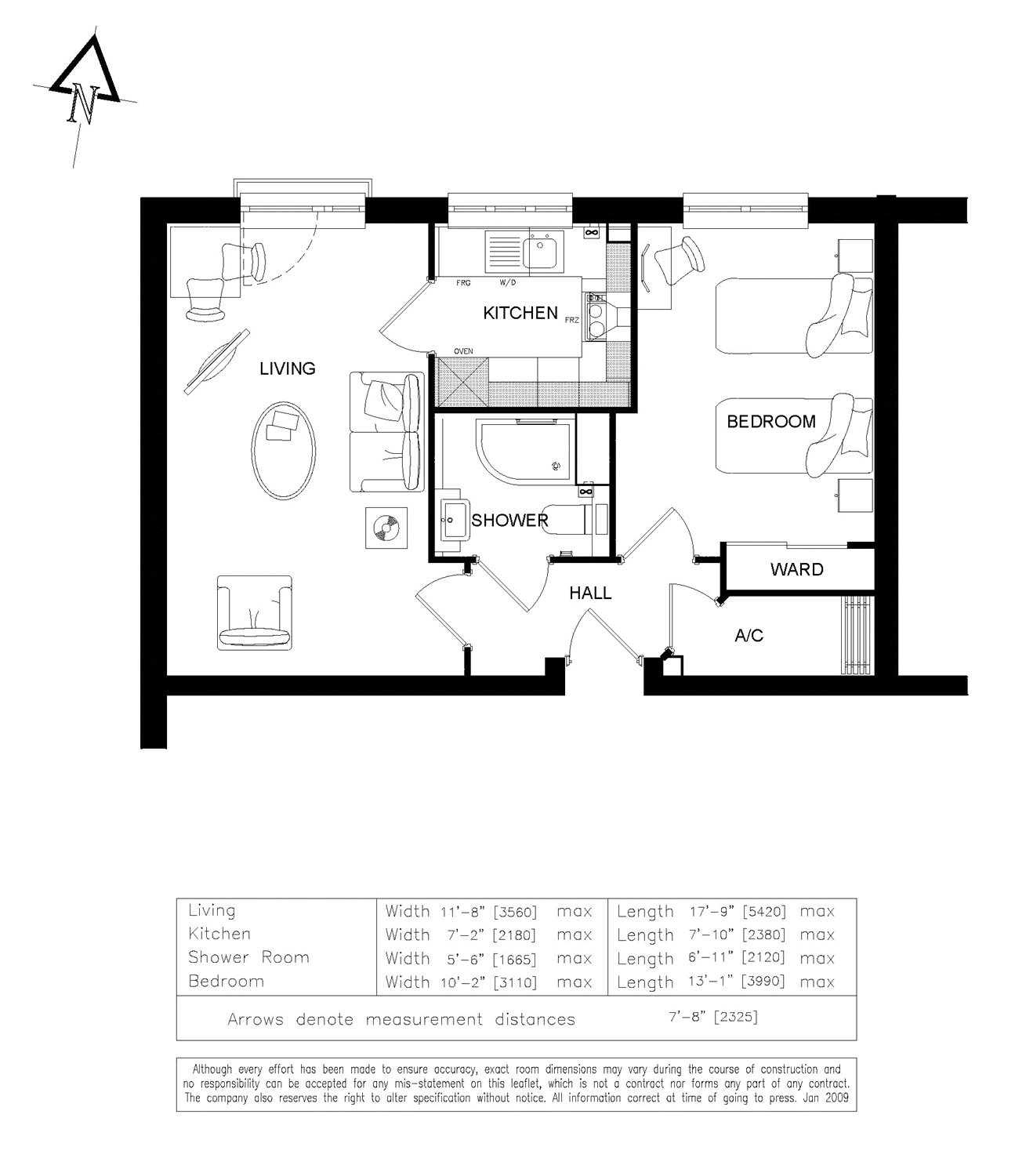 1 Bedrooms Flat for sale in Harington Lodge, 117 The Hornet, Chichester, West Sussex PO19