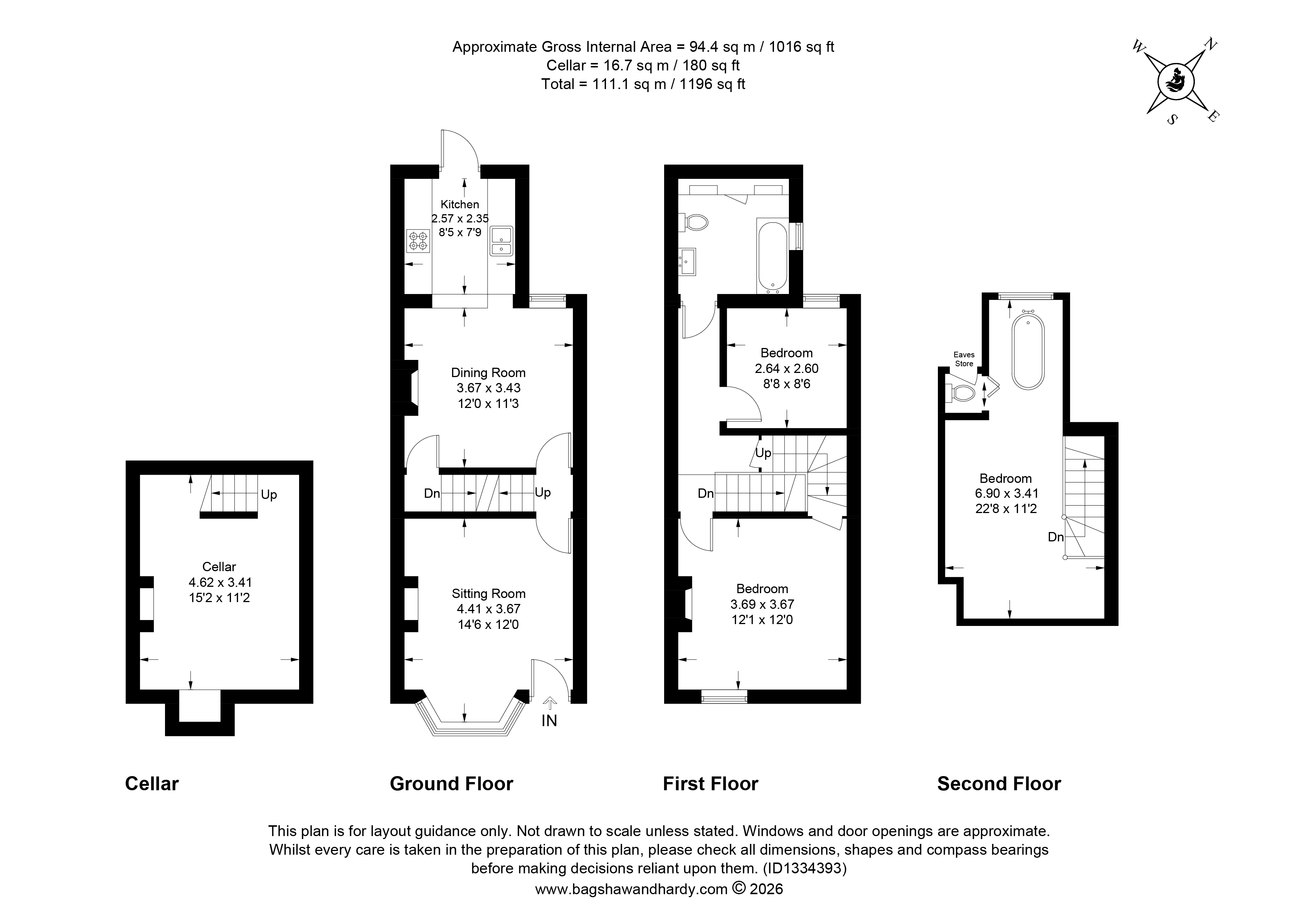 23, Flanchford Road, Surrey floorplan