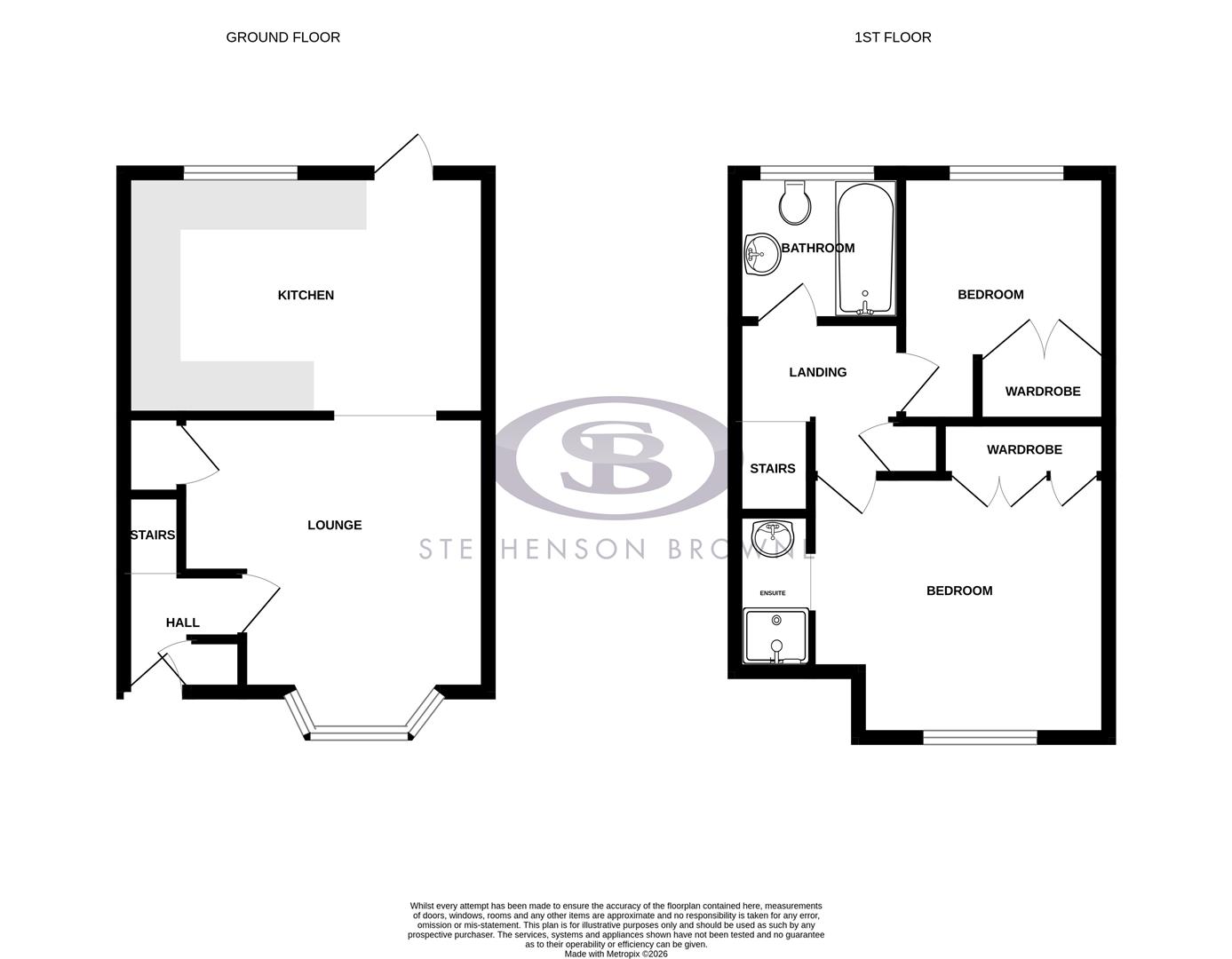 5, Bailey Court, Alsager floorplan