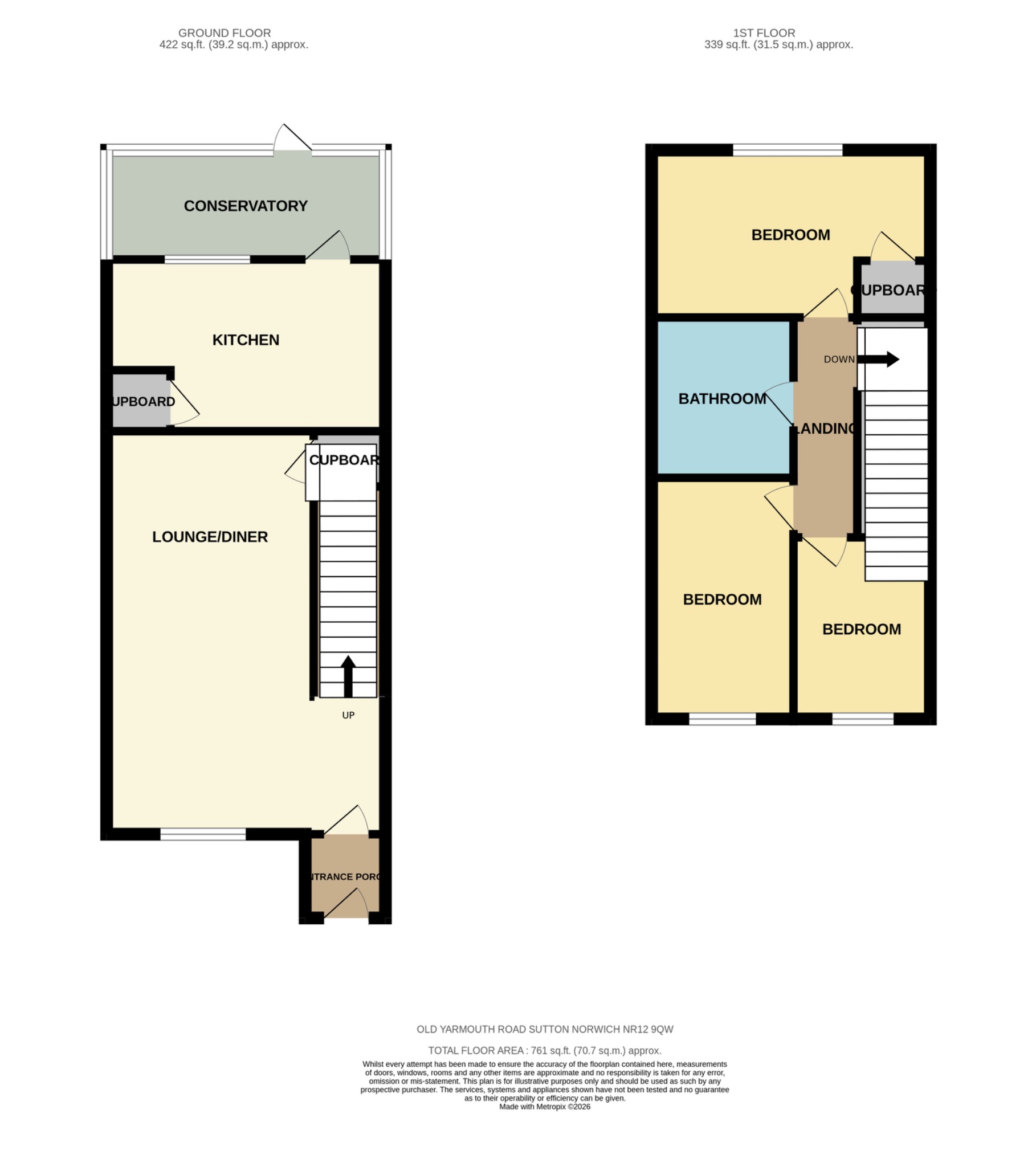 30 Old Yarmouth Road, Sutton, Norfolk floorplan