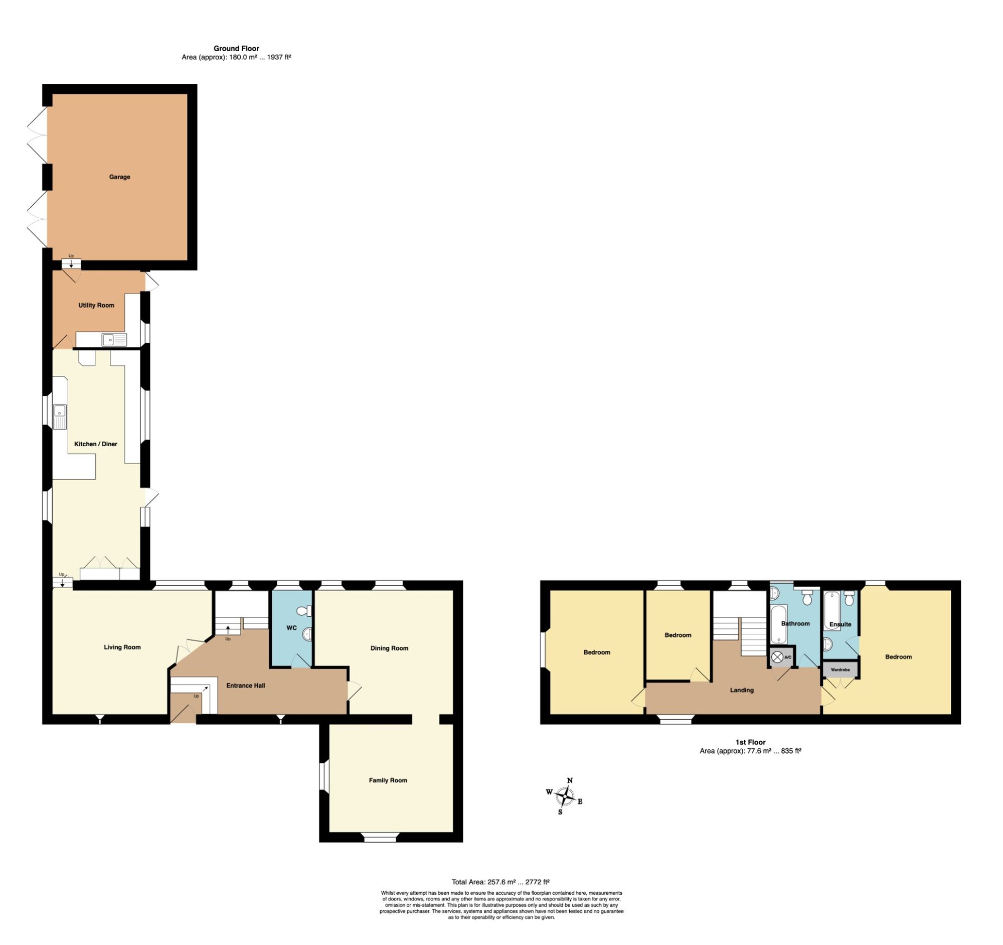 Horseshoe Barn Rialton Barton, Newquay floorplan