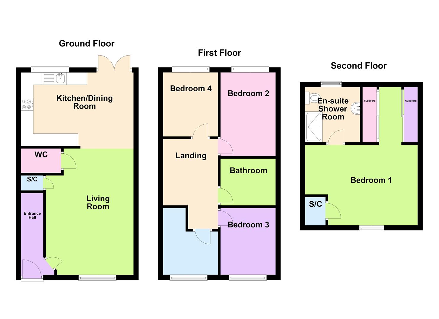 110, Hartley Avenue, Peterborough floorplan