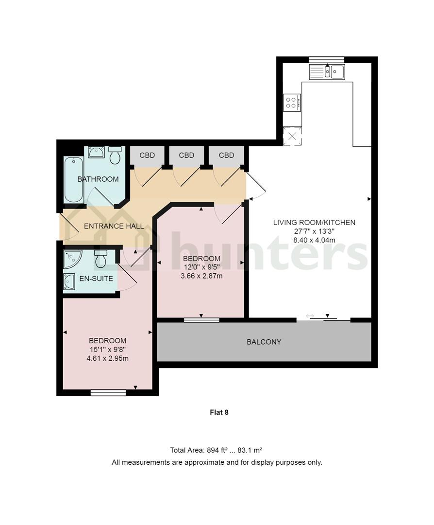 2 Bedrooms Flat for sale in Alice Court, Burgess Hill RH15